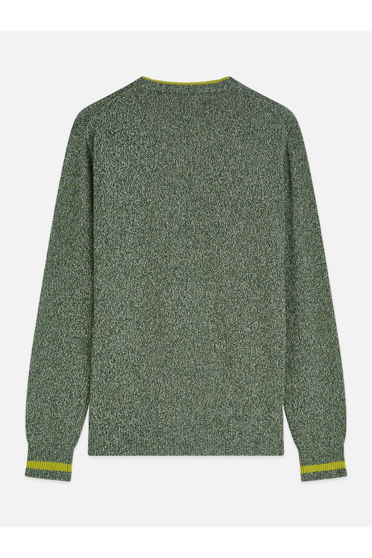 MELANGE REGULARFIT PULLOVER DARK GREEN 2