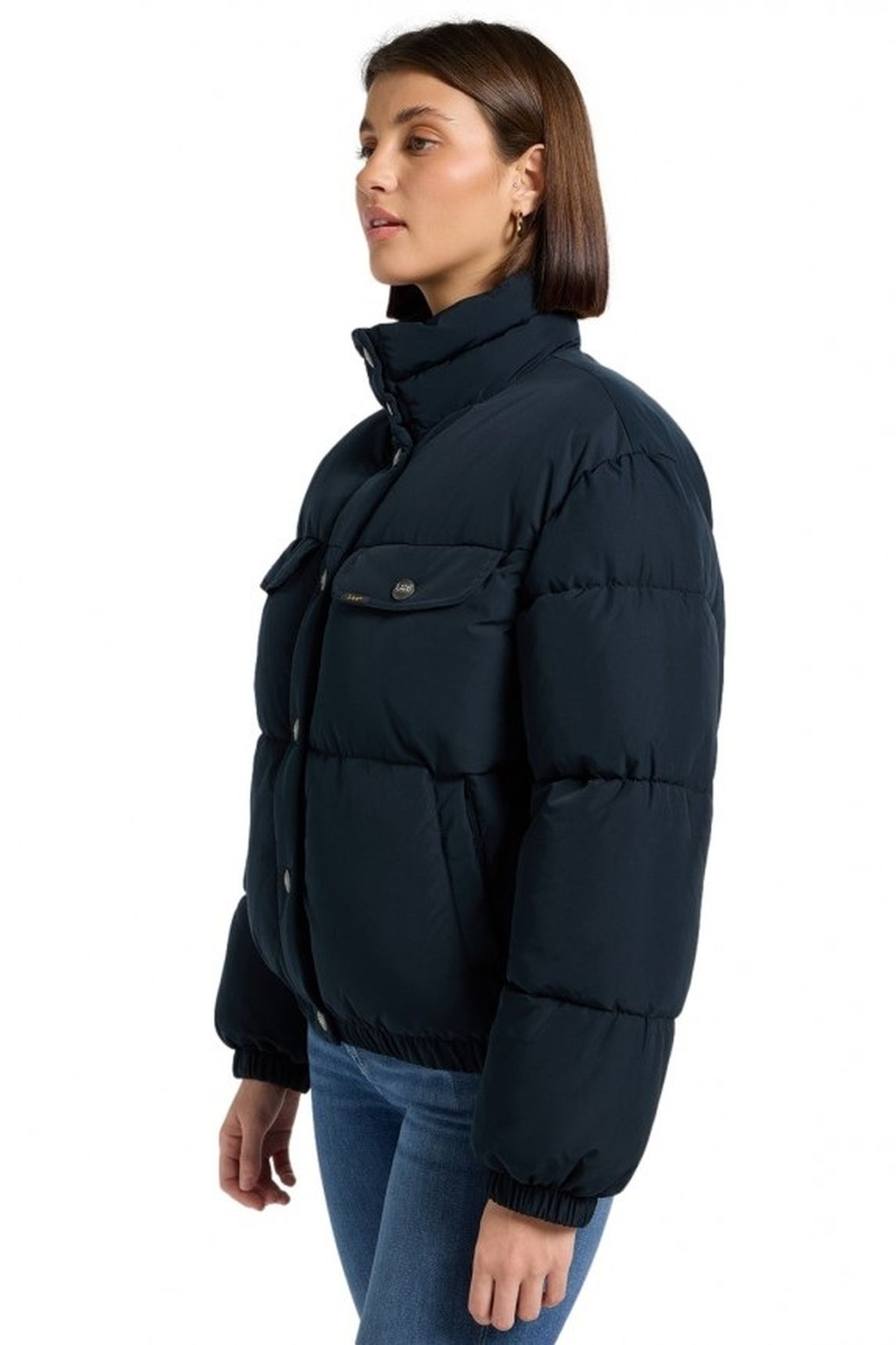 RIDER PUFFER JACKET BLACK RELAXED BLACK 4
