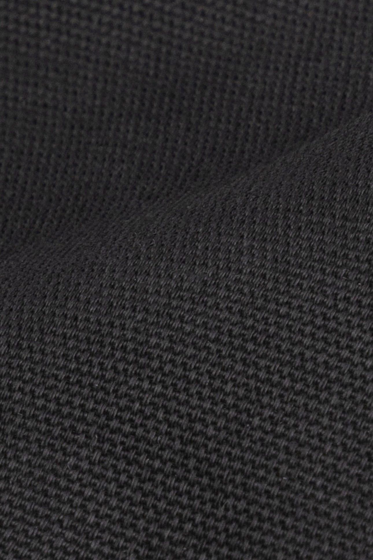 TONAL STRUCTURE SILK TIE BLACK 2