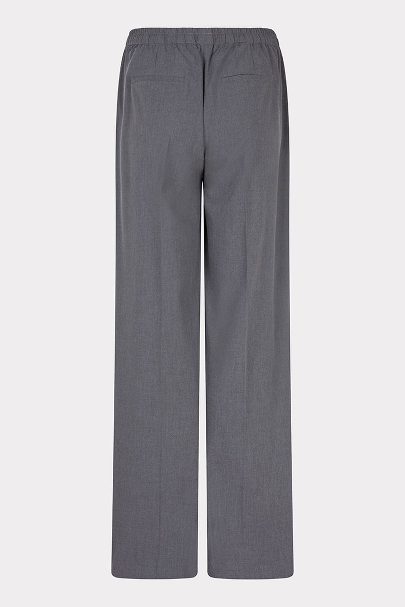 TROUSERS DRAWSTRING MELANGE GREY MELANGE 5