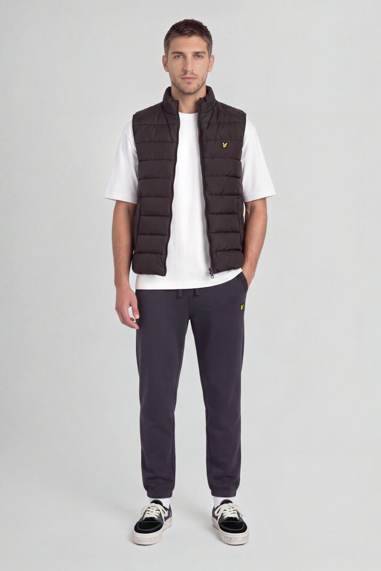 SLIM SWEATPANT SADDLE 3