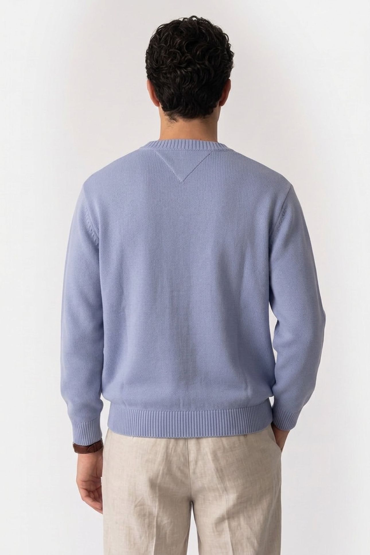 TJM REG SIGNATURE SWEATER NORDIC IRIS 2