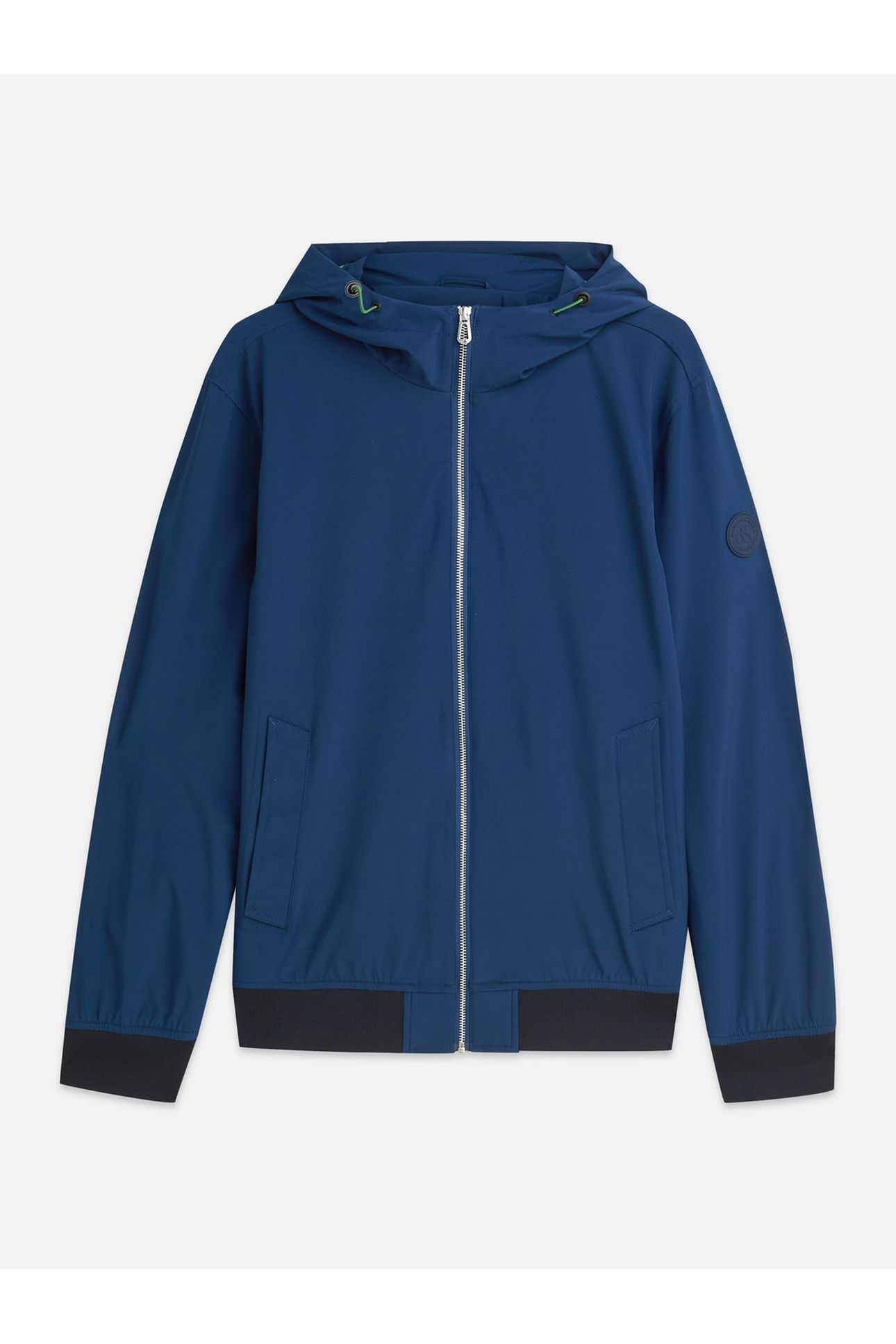 SOFTSHELL HOODED JACKET NAVY 1