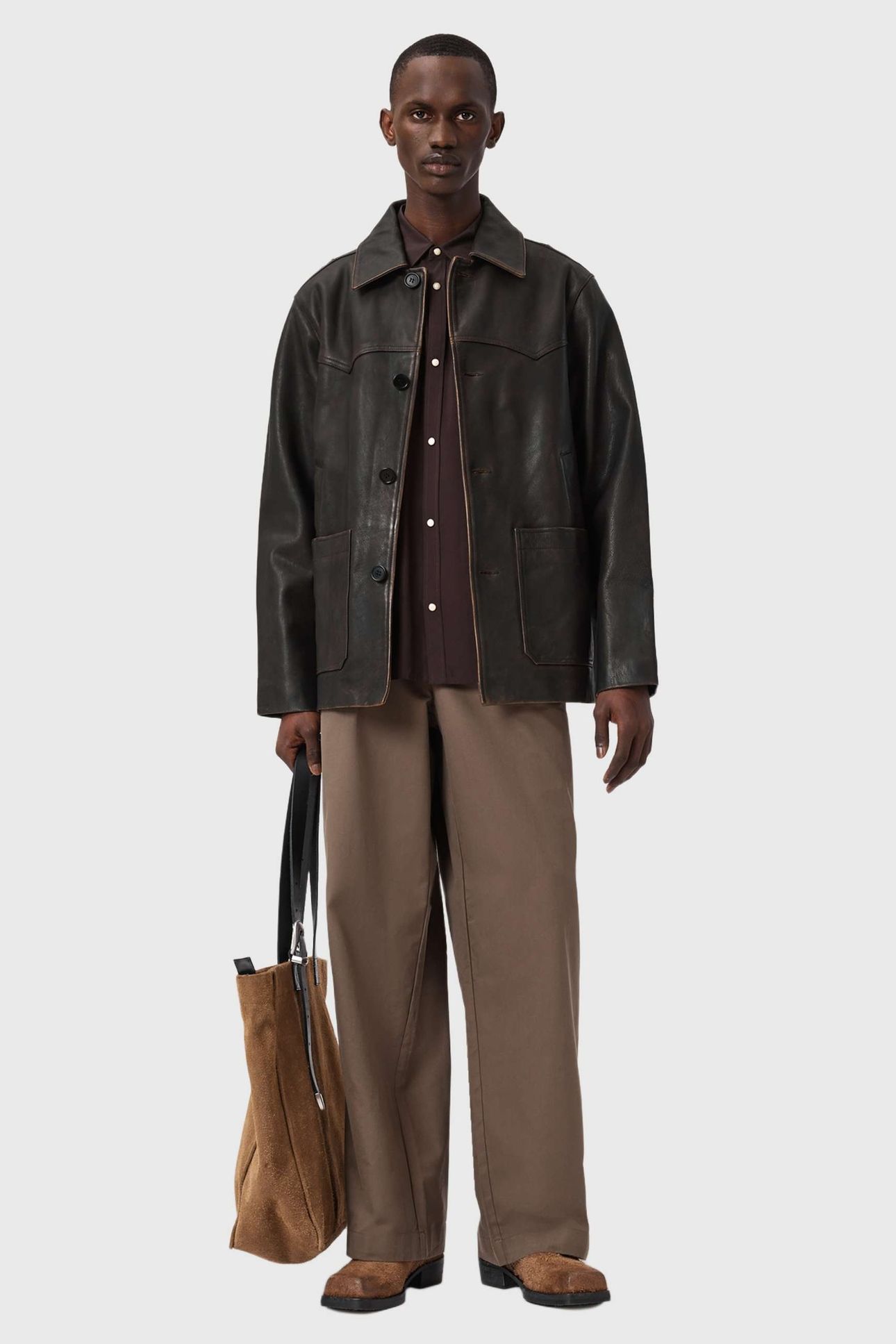 HARTWELL COAT COGNAC BROWN 6