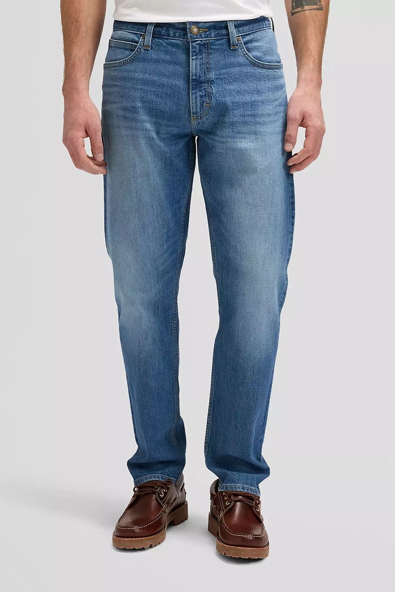 DAVID BLUE FORCE REGULAR TAPERED JEANS DENIM BLUE 1