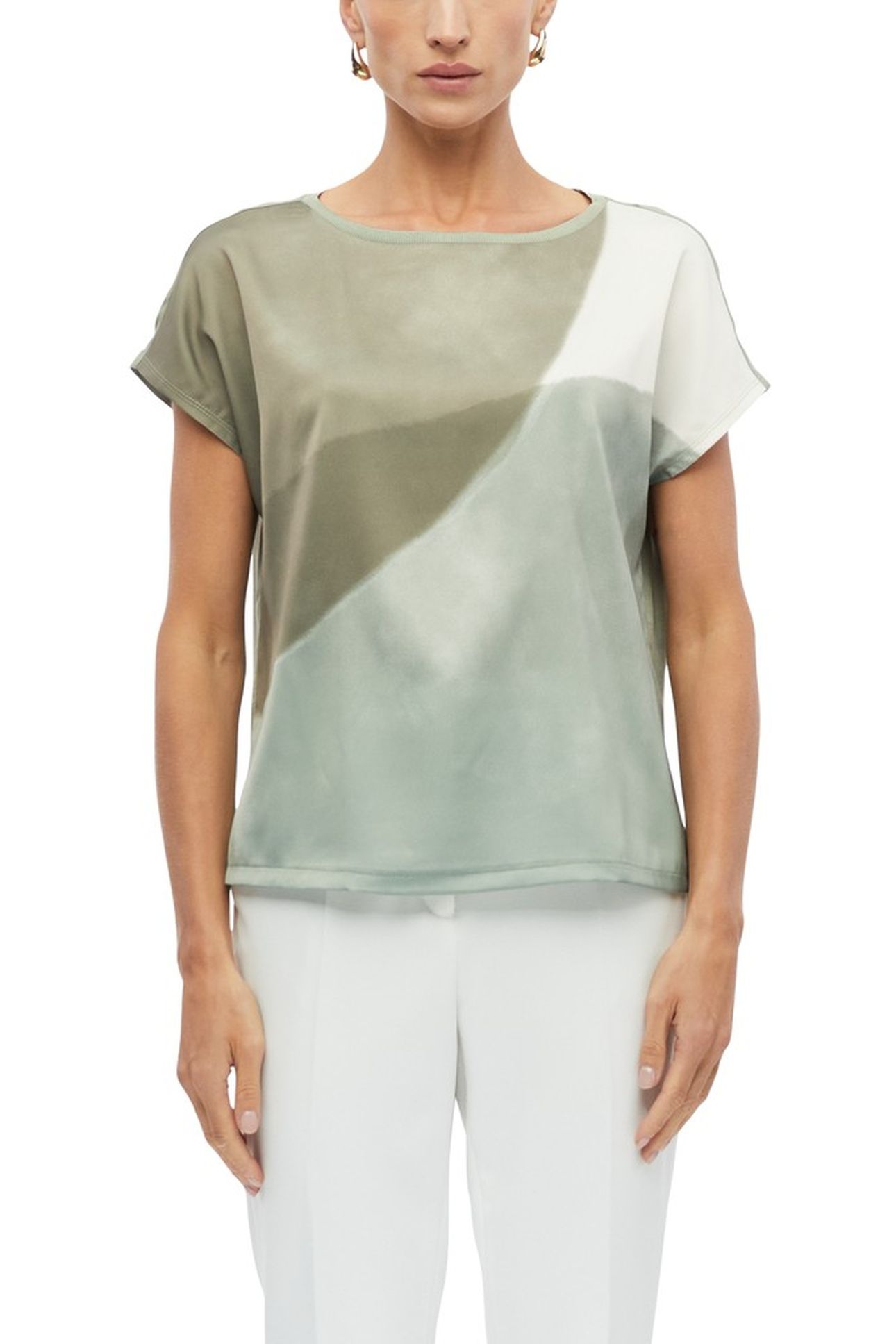 S.OLIVER T-SHIRTS BLUE GREEN 2