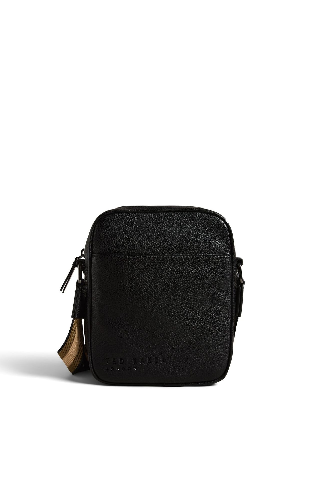 KIIAN PU WEBBING CROSSBODY BAG BLACK 1