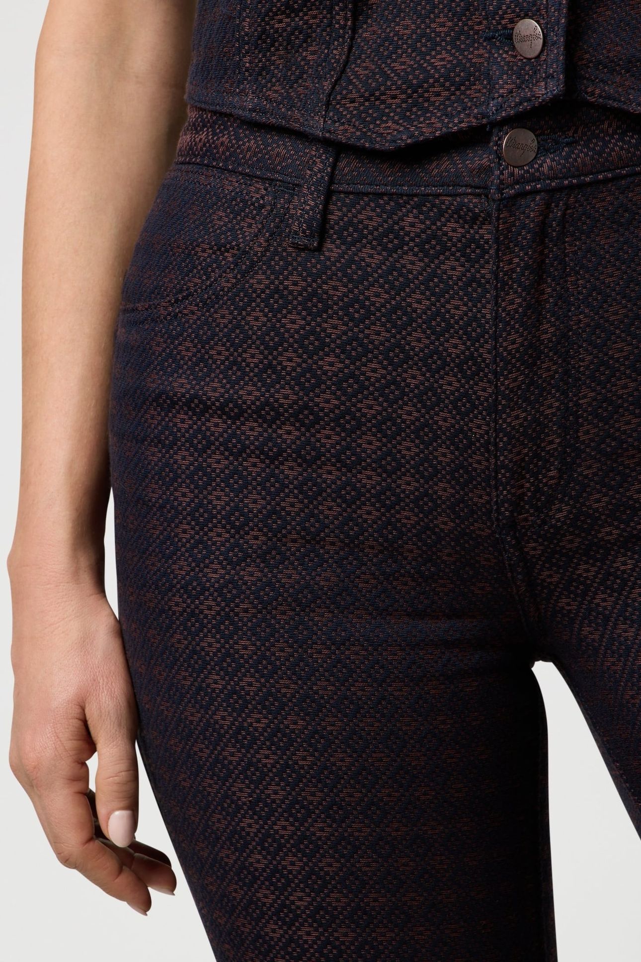 70S FLARE MAHOGANY JEANS BROWN 5