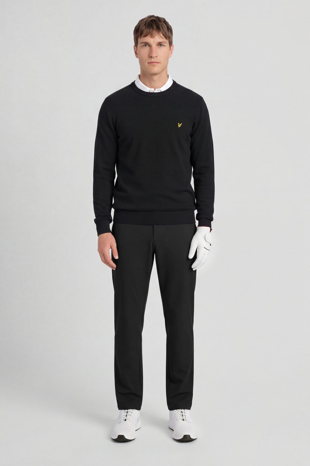 GOLF 1874 CREW NECK PULLOVER JET BLACK 7
