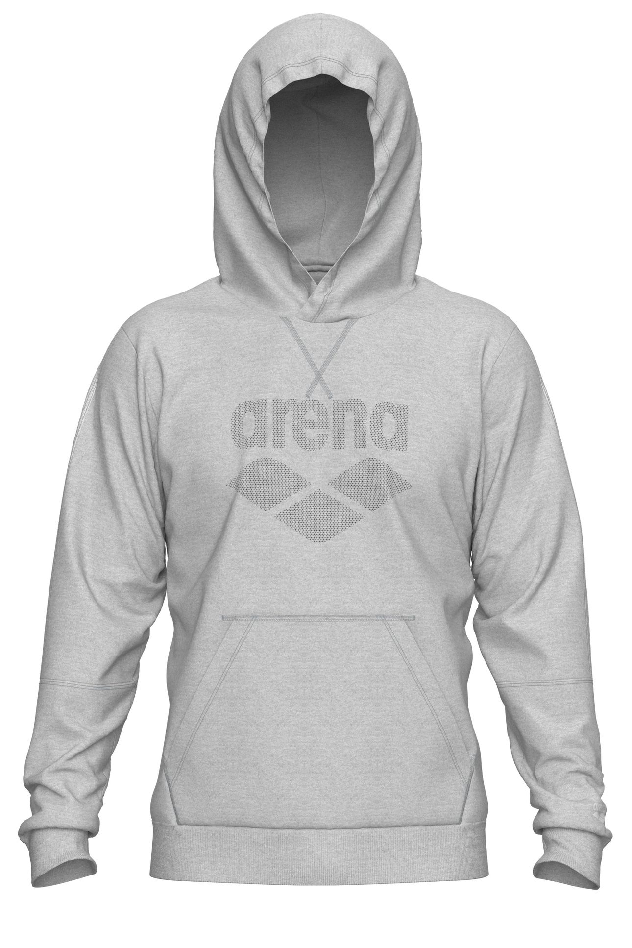 UNISEX TEAM ESSENTIAL SWEAT SHIRT MEDIUM GREY HEATHER 1