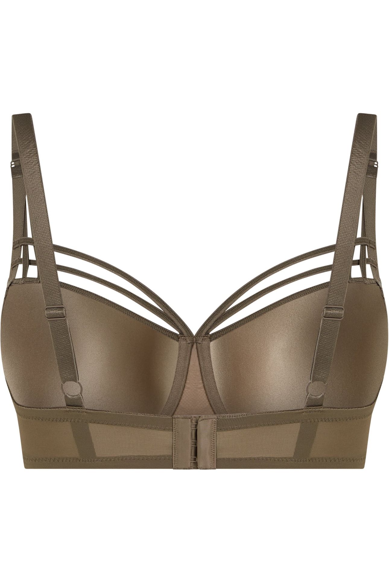 DAME DE PARIS CAPPUCINO BROWN BALCONY BRA 3