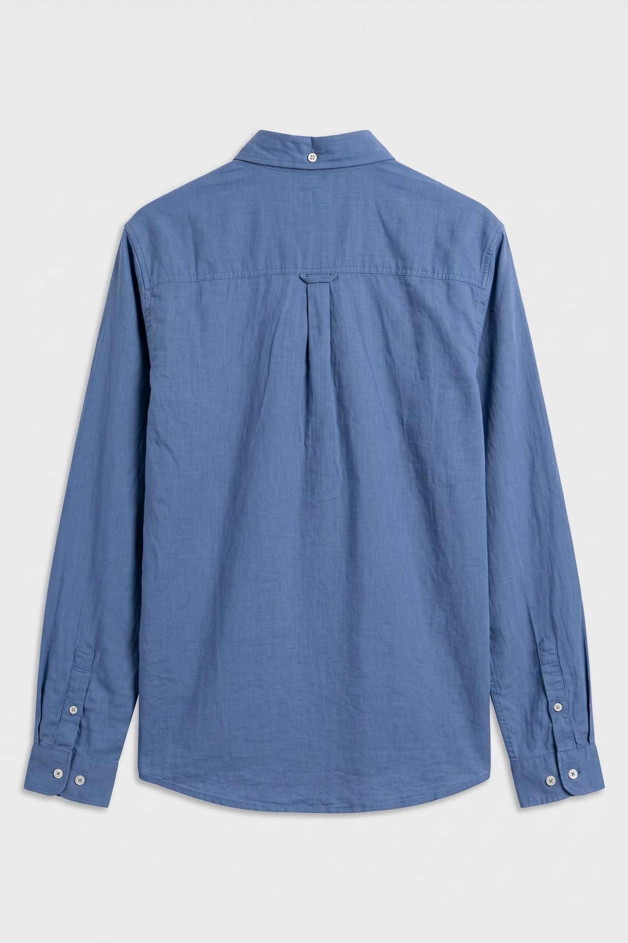 TEEN BOYS SHIELD LINEN BLEND SHIRT SALTY SEA 3