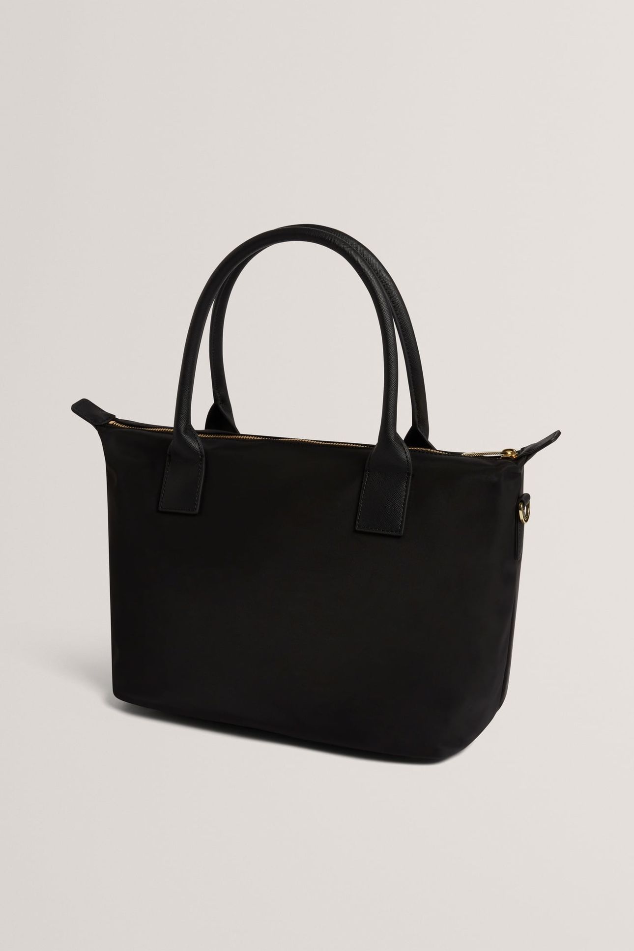 SMALL NYLON TOTE BLACK 2