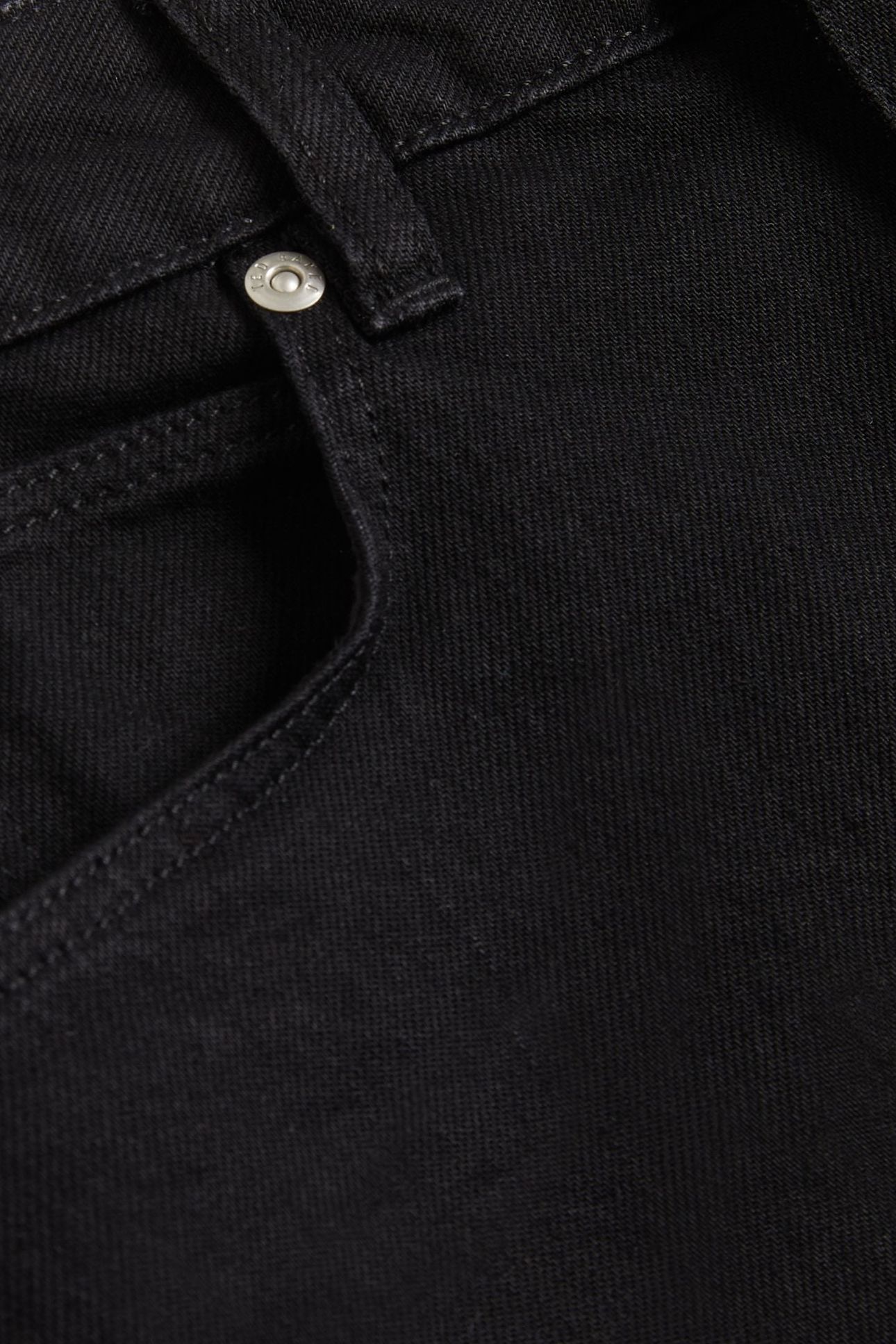 SANZAN MID RISE SLIM JEANS BLACK 2