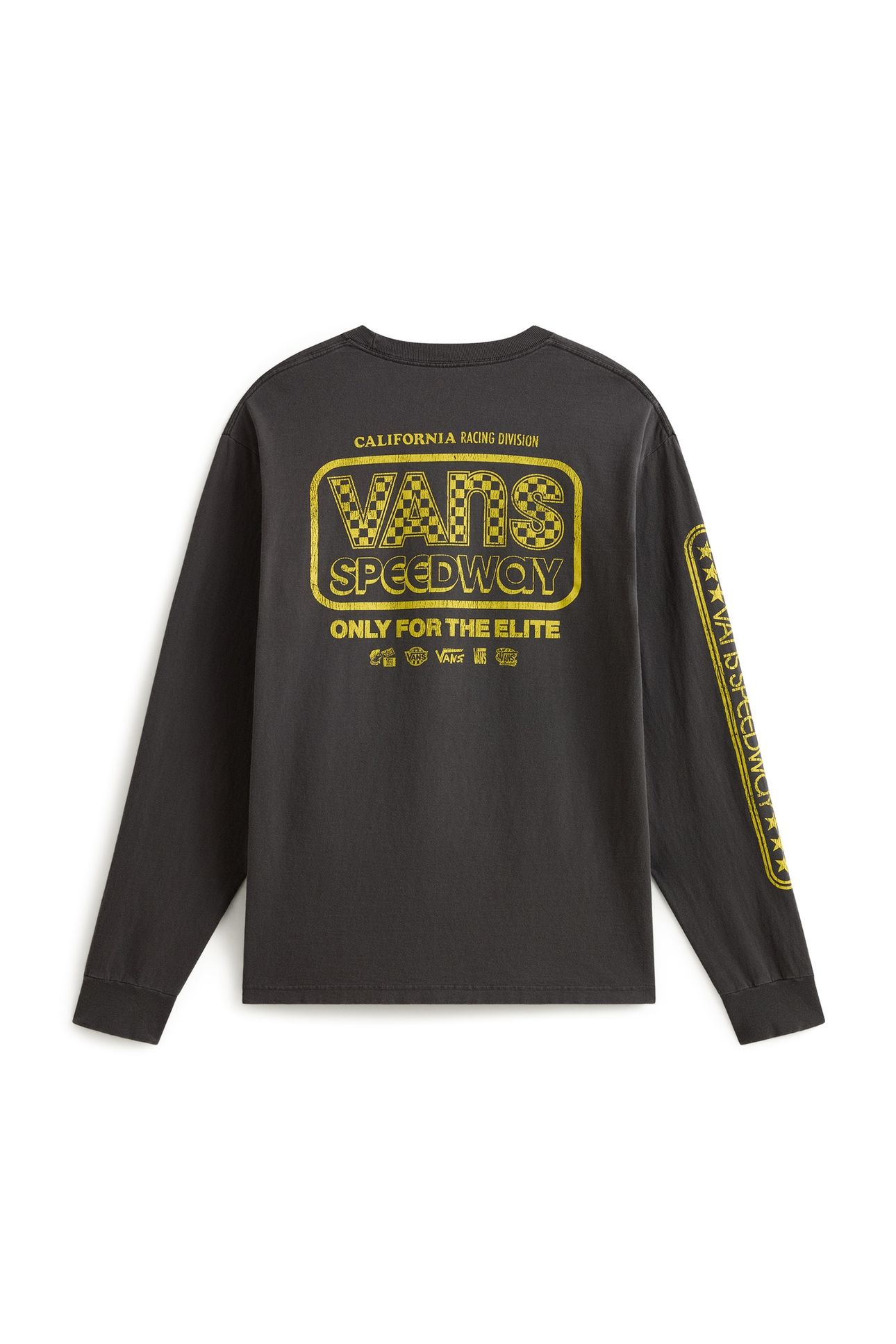 VANS SPEEDWAY LS TEE FADED BLACK 5
