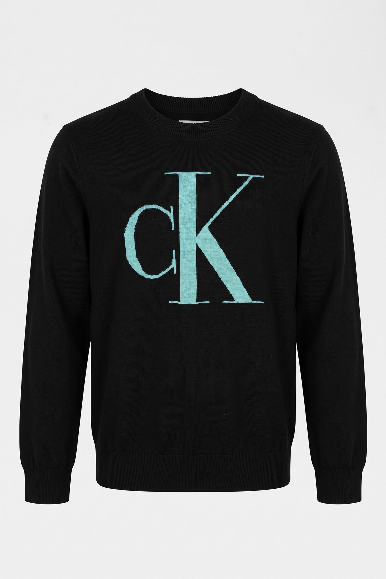 BOYS MONOGRAM REGULAR SWEATER BLACK 2