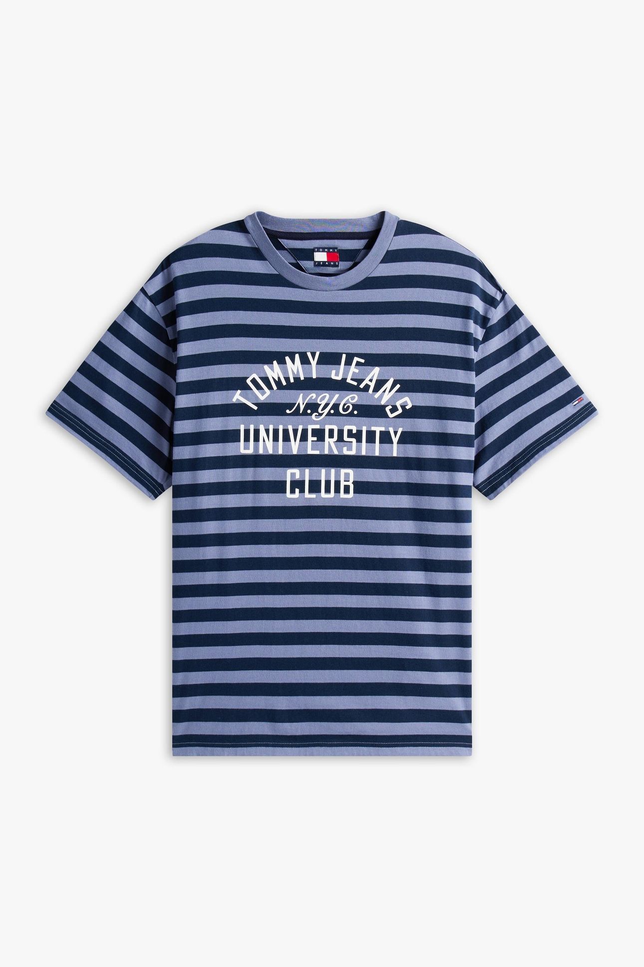 TJM RELAXED STRIPE GRAPHIC DARK NIGHT NAVY/BLUE MOMENT 4