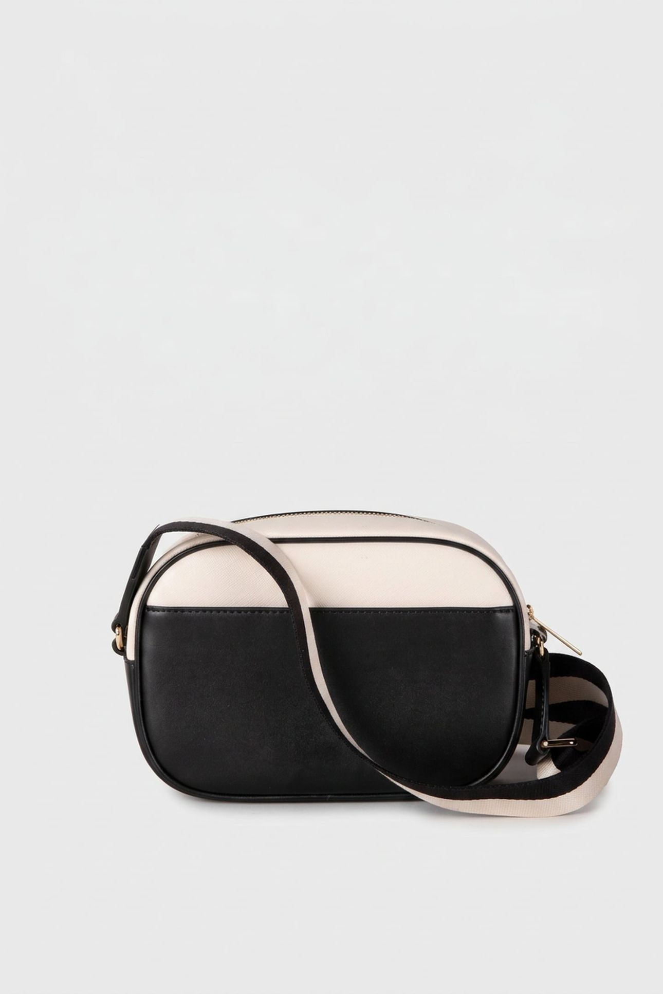 MEDIUM OVAL CAMERA CROSSBODY BLACK MULTI 2