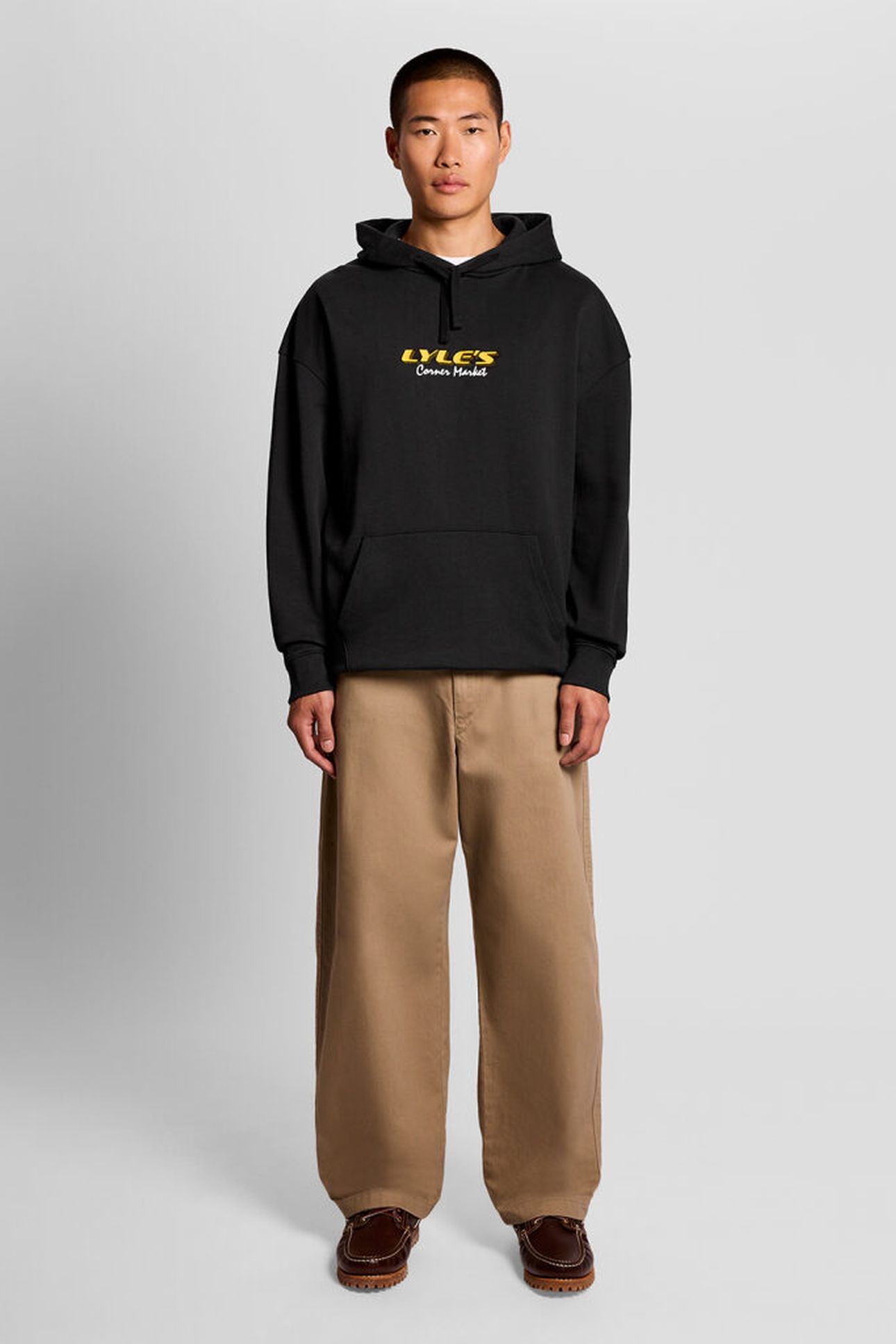 RECEIPT GRAPHIC HOODIE JET BLACK 3