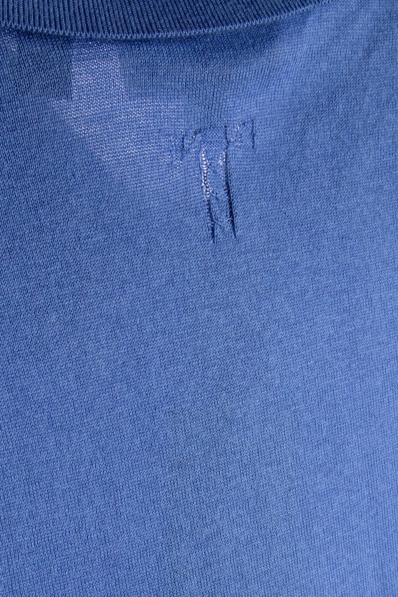 SS SILK COTTON POLO SKY-BLUE 5