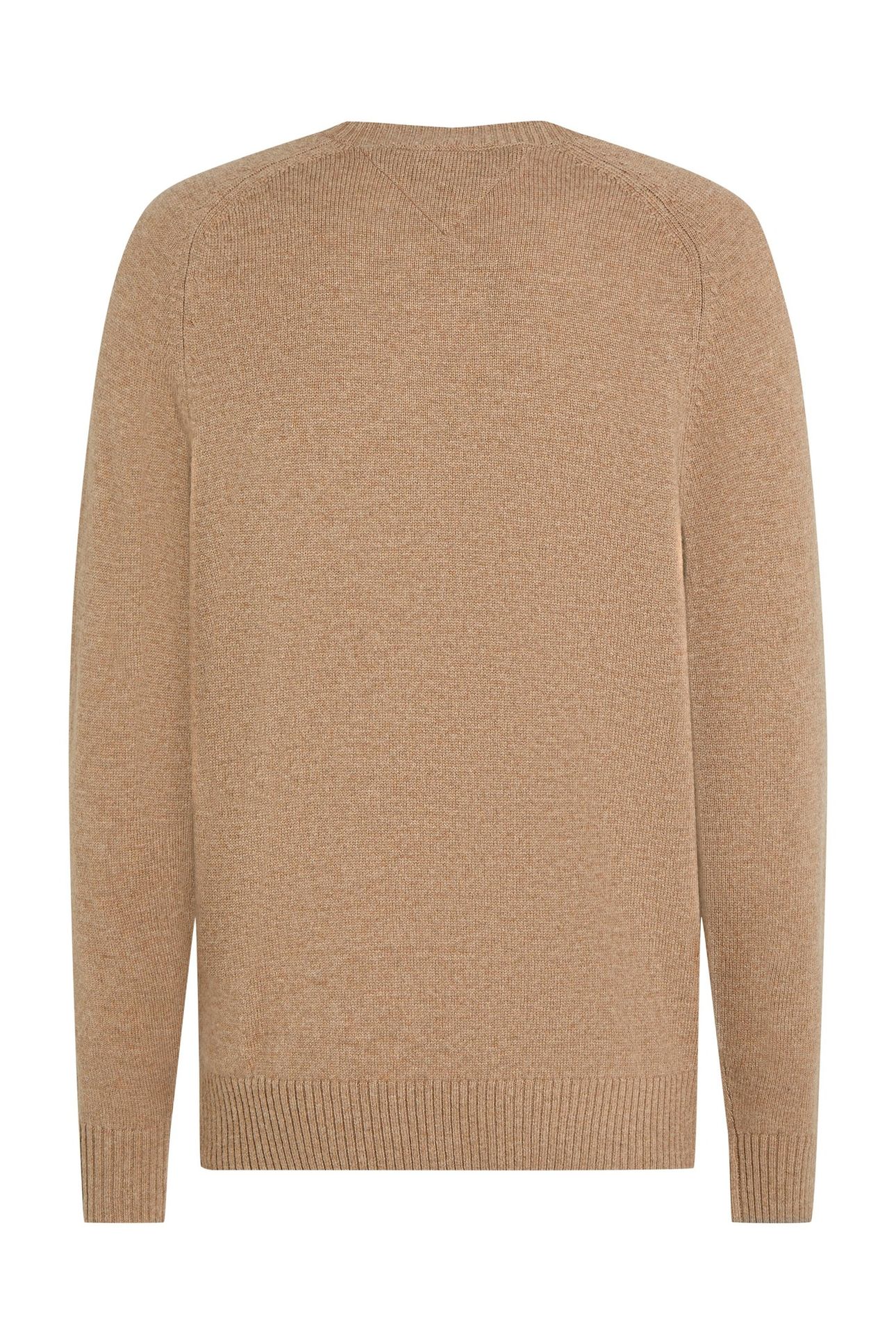 LAMBSWOOL CREW NECK SAFARI CANVAS HEATHER 7
