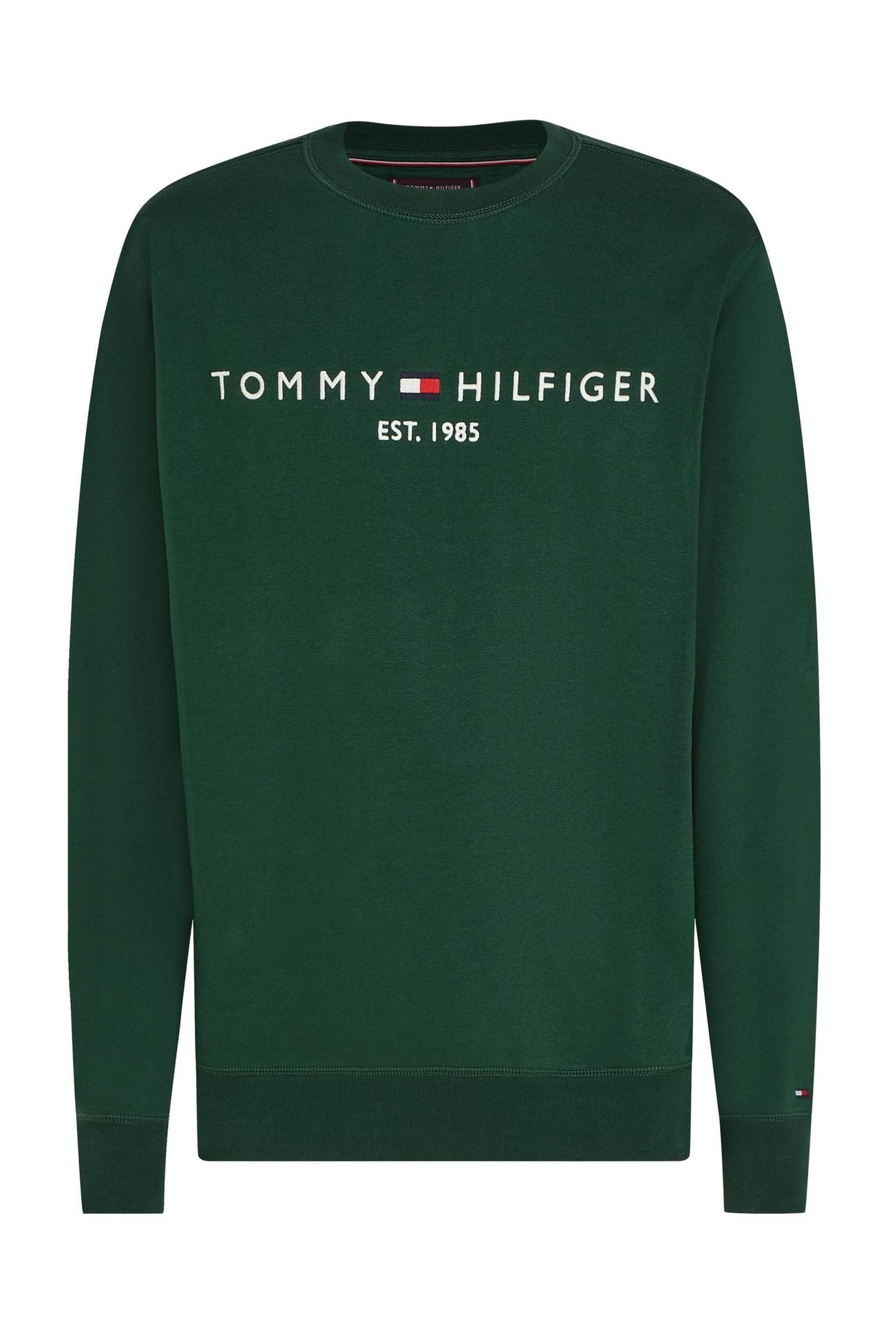 TOMMY LOGO SWEATSHIRT ORNAMENTAL GREEN 3
