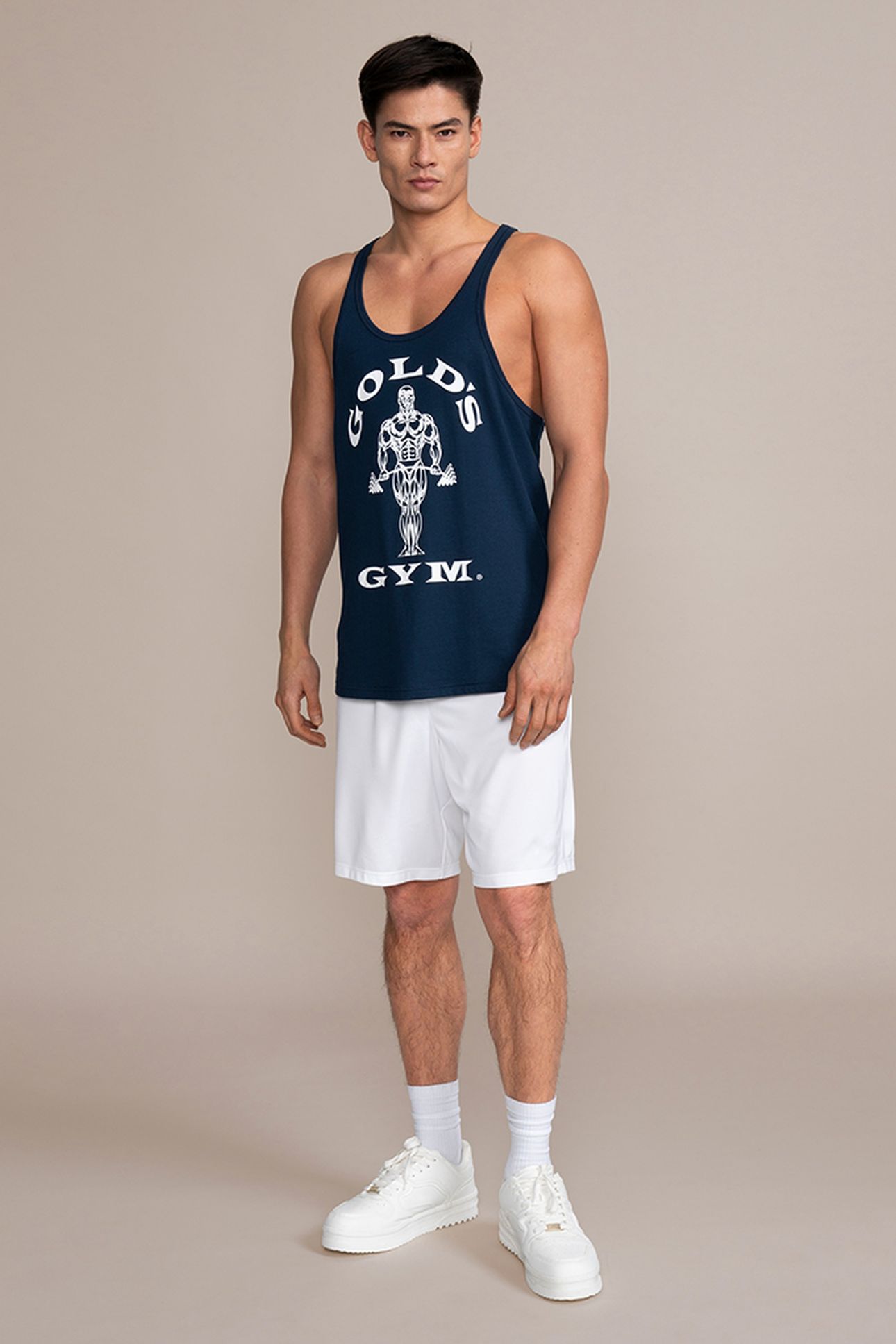 MUSCLE JOE STRINGER NAVY 2