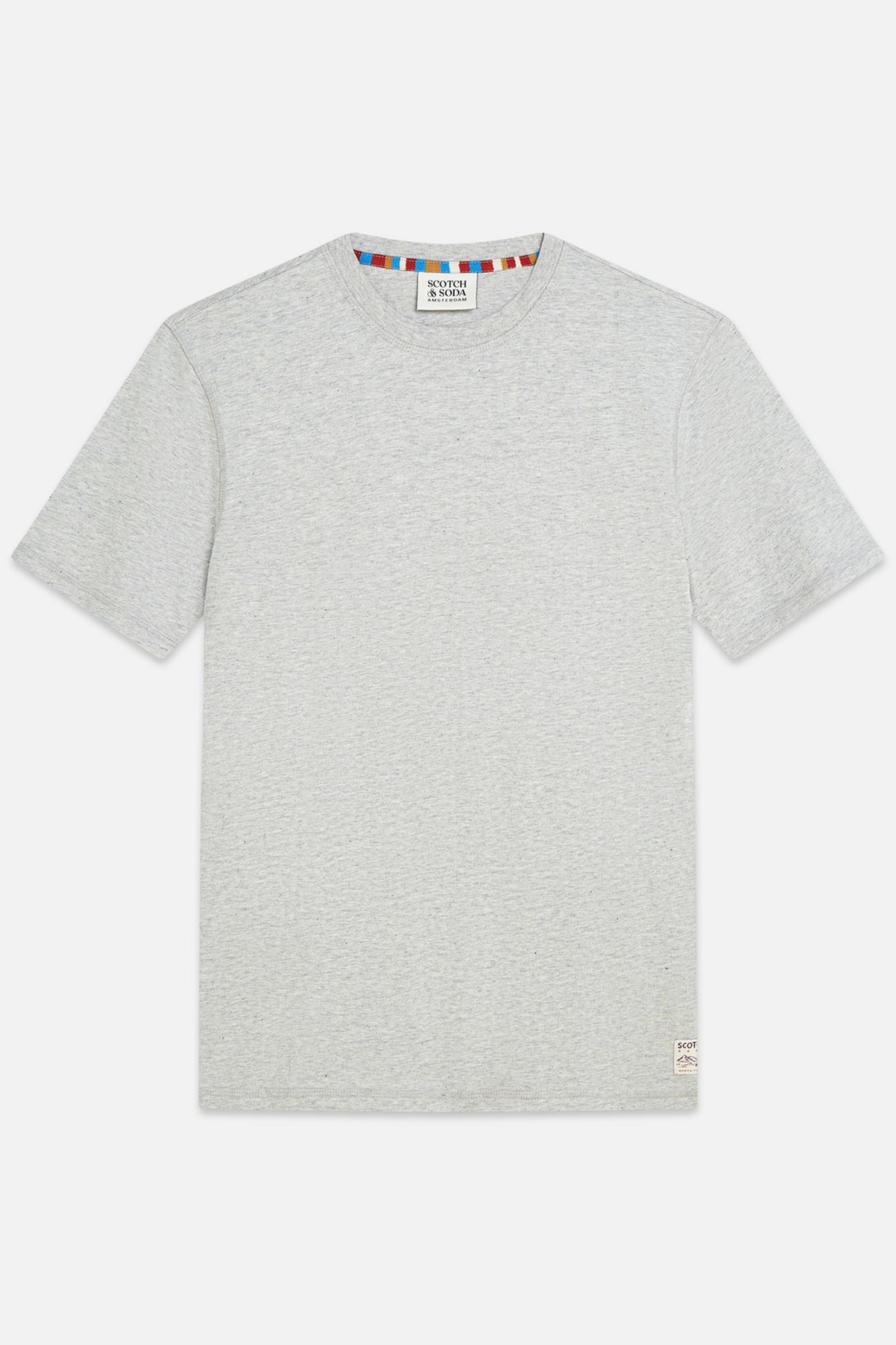 MELANGE REGULARFIT TSHIRT MEDIUM GREY 1