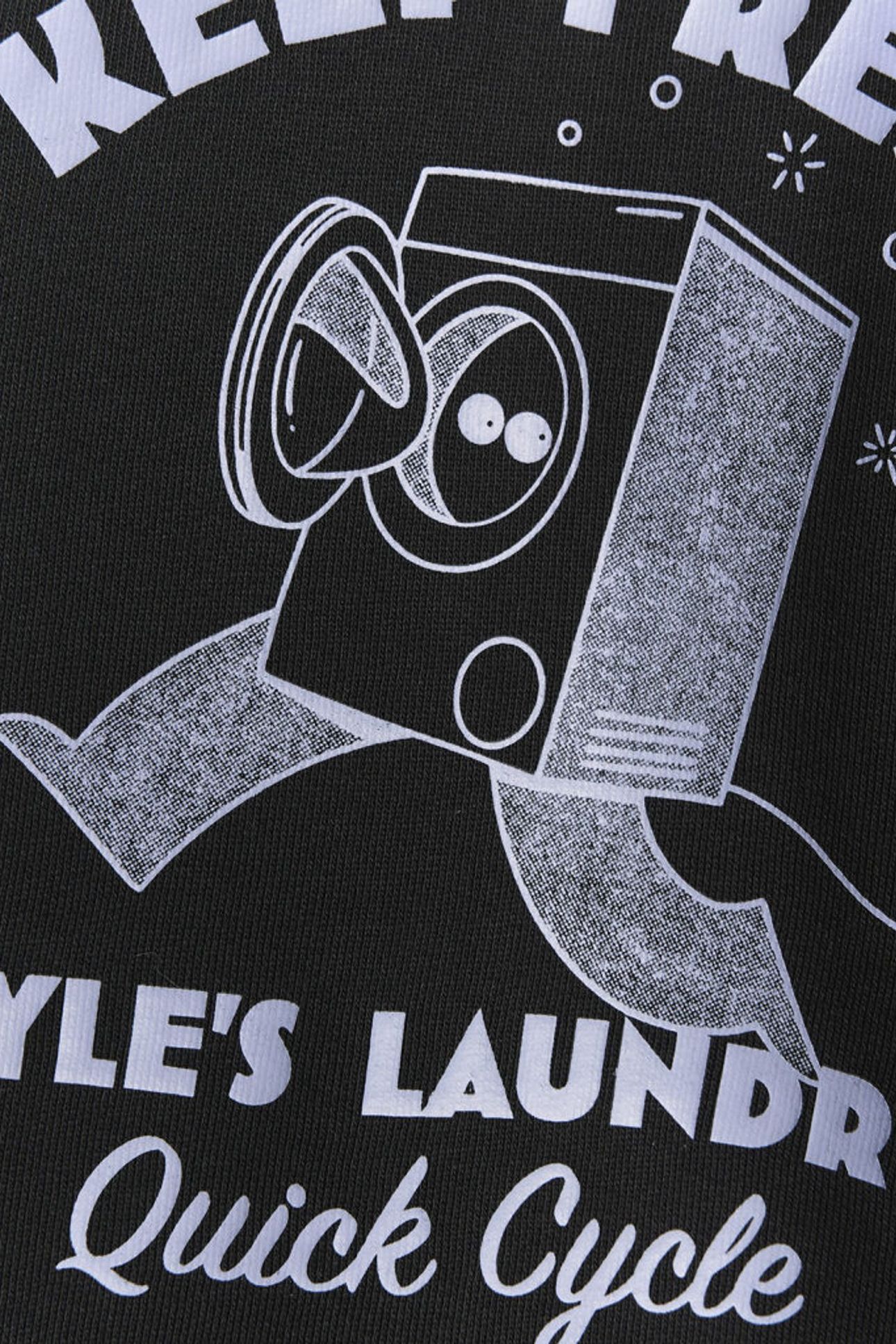 KEEP FRESH GRAPHIC SWEATSHIRT JET BLACK 6