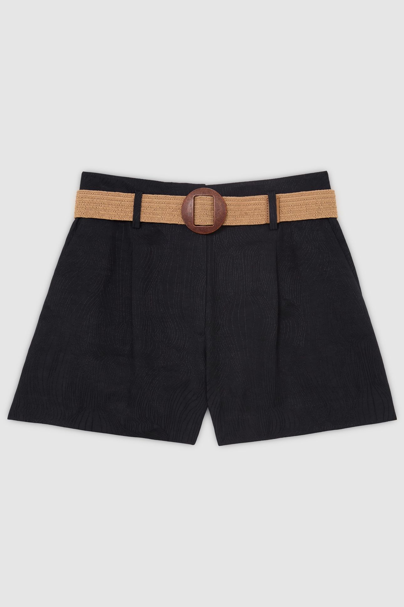 BELTED SHORT NAVY 4