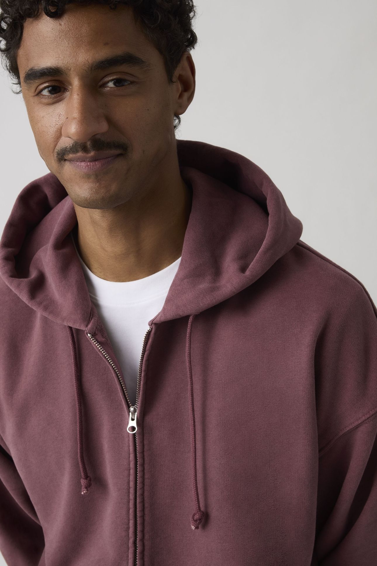 HAYES BOXY FULL-ZIP SWEATSHIRT 5