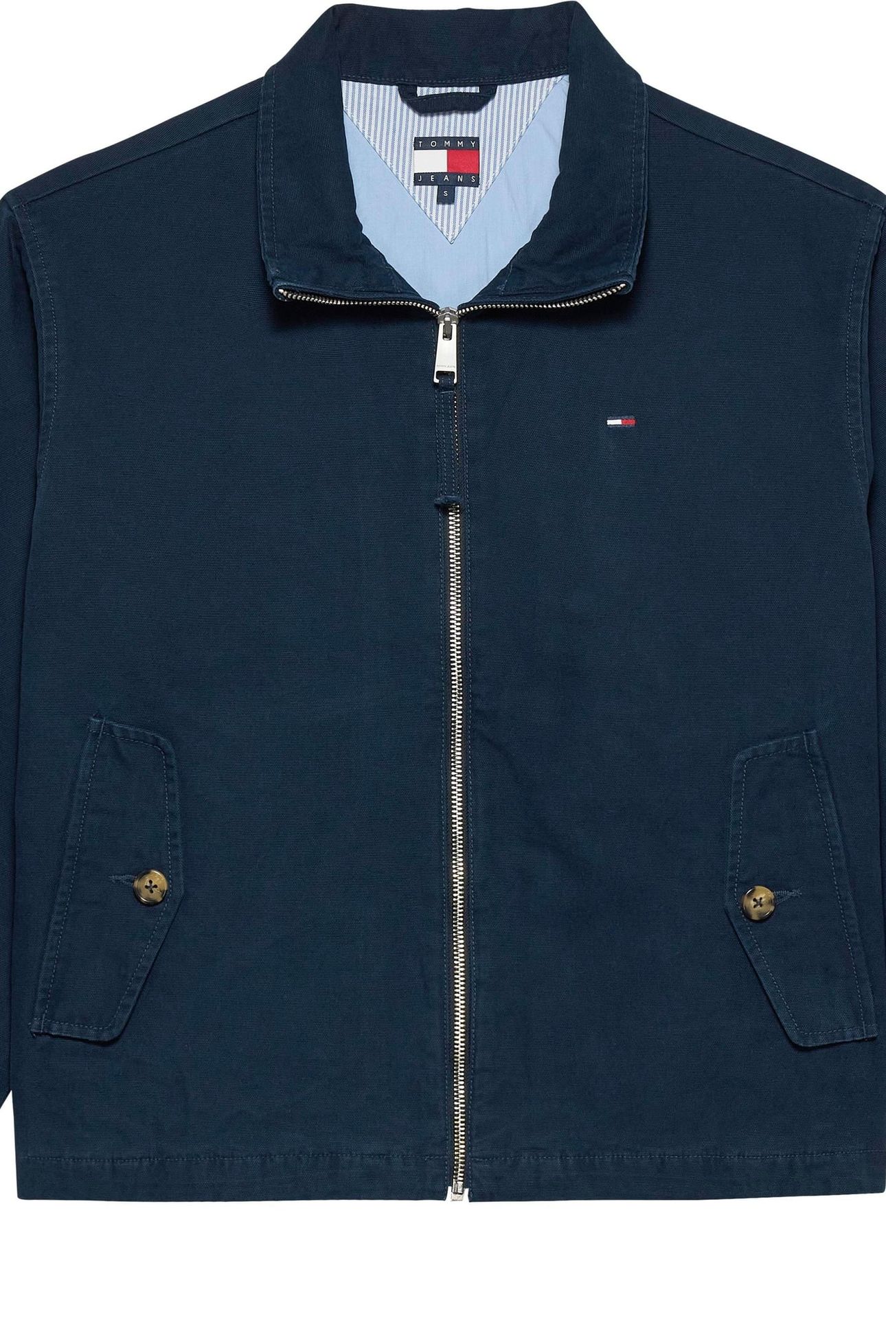 TJW REG ZIP COTTON JACKET DARK NIGHT NAVY 6
