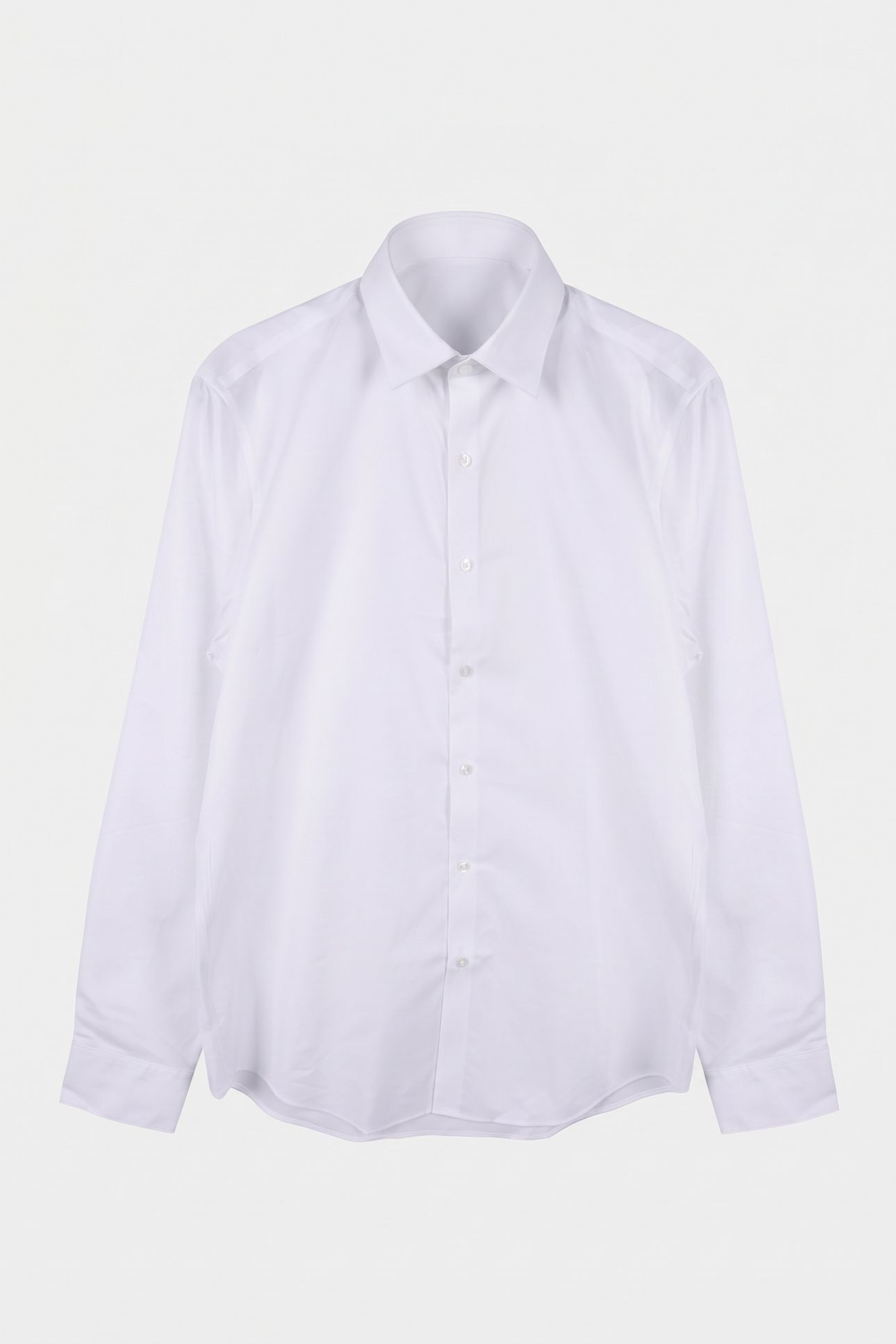 SLIM MID TWILL SHIRT WHITE 3