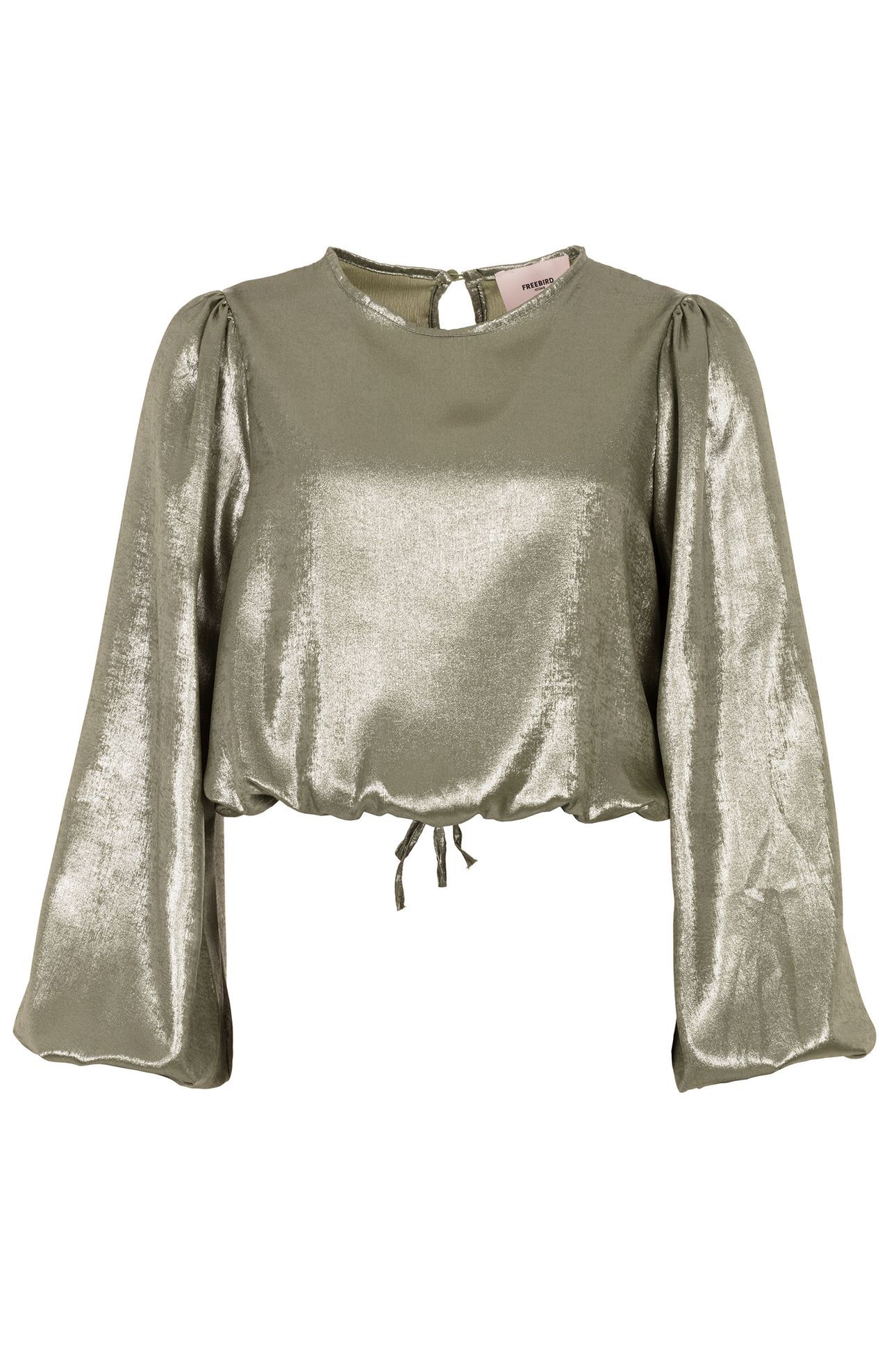 BREGJE BLOUSE ARMY GREEN 2
