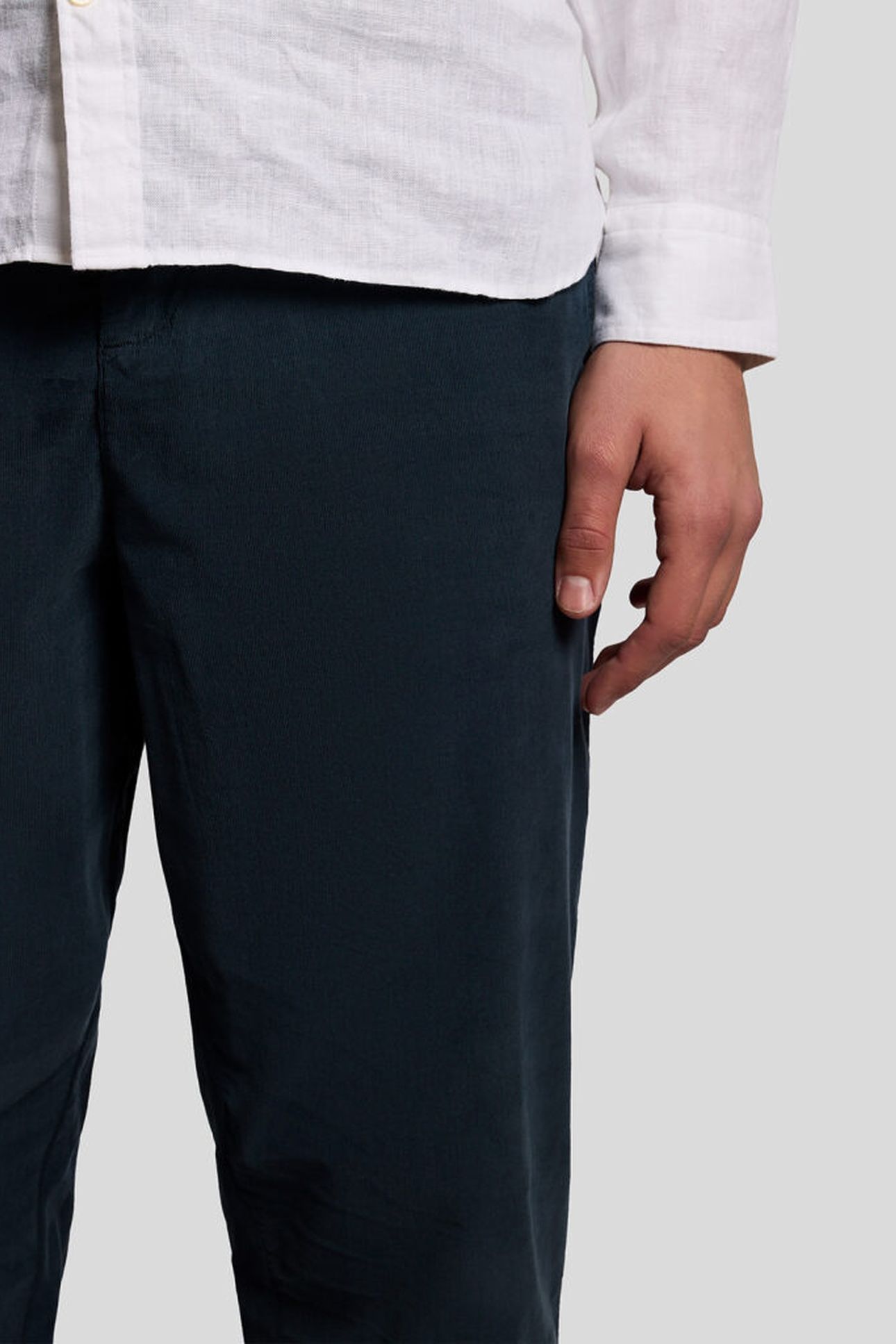CORDUROY TROUSERS CARBON 4
