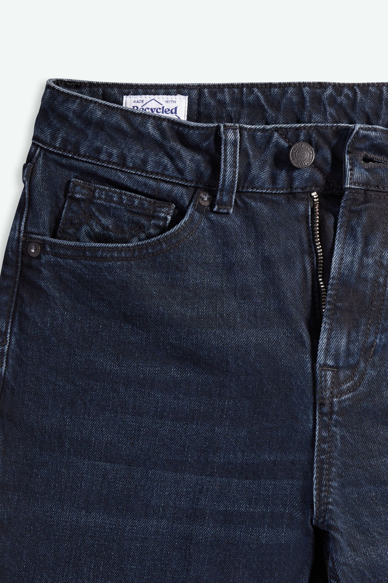 INOE JEANS XAVIER BLUE BLACK WORN 3