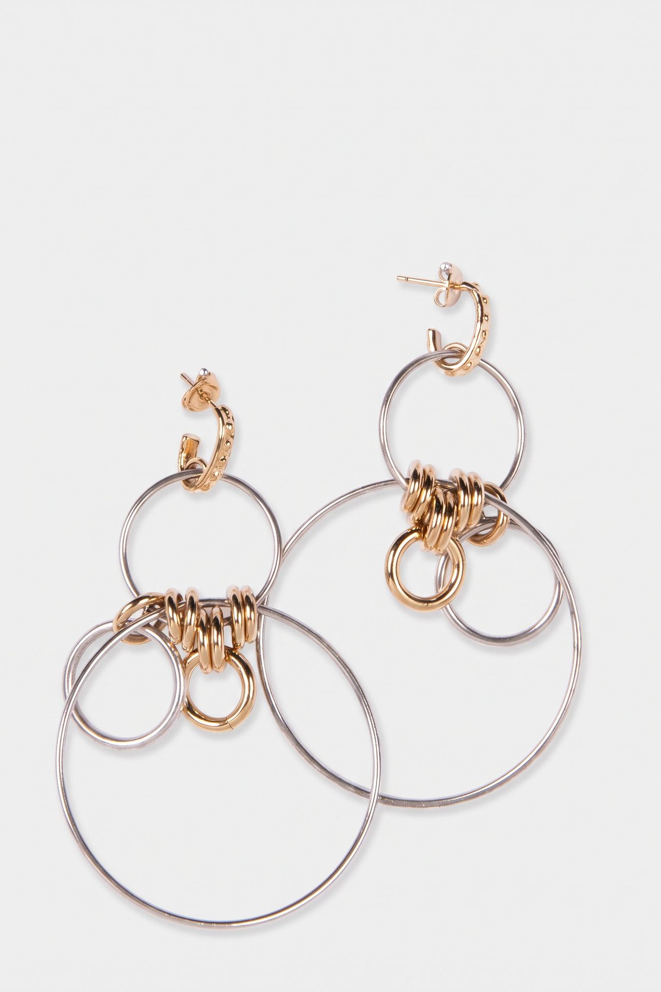EARRINGS BIJOUX SILVER DORE 1