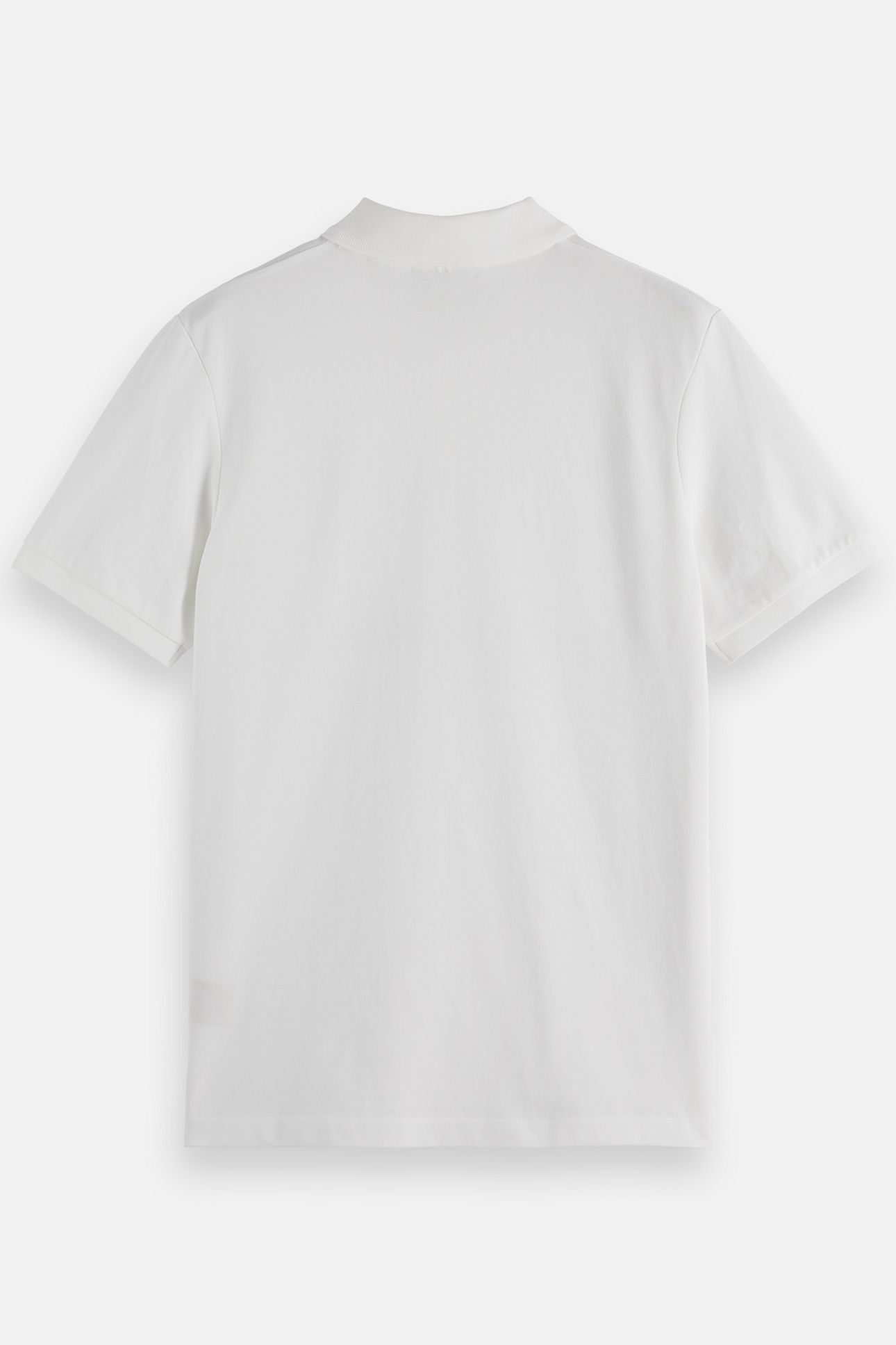 CHEST LOGO REGULAR-FIT PIQUE POLO WHITE TRADITIONAL 5