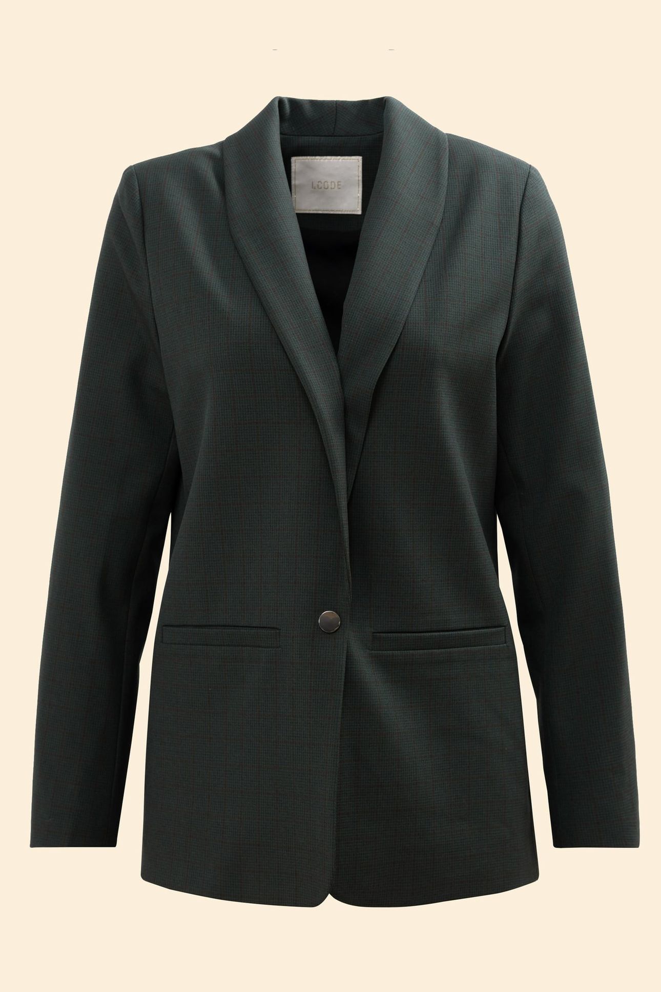 GREEN CHECKED SUIT JACKET 4