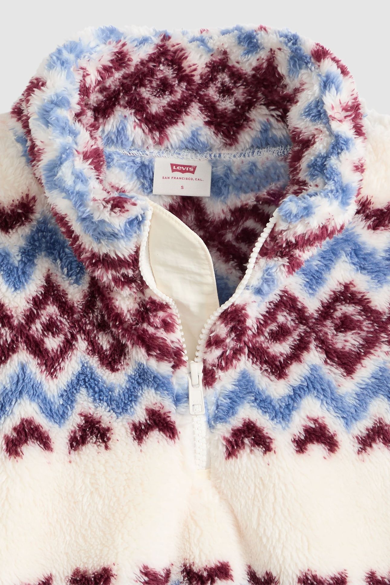 GEMMA SHERPA 1/4 ZIP SWEATSHIRT 6