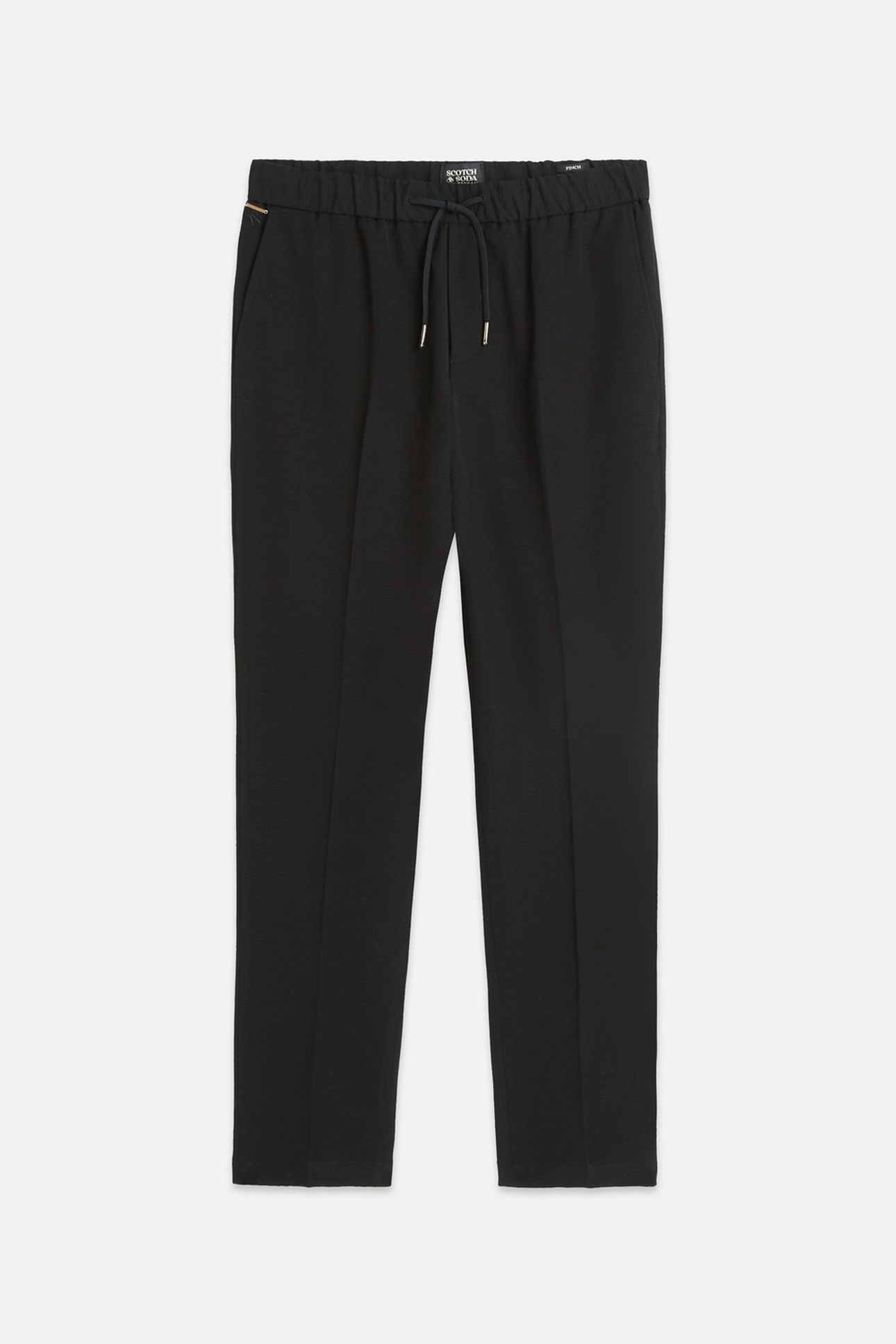 FINCH STRETCH SEERSUCKER TRAVEL REGULAR TAPEREDFIT JOGGER BL 4