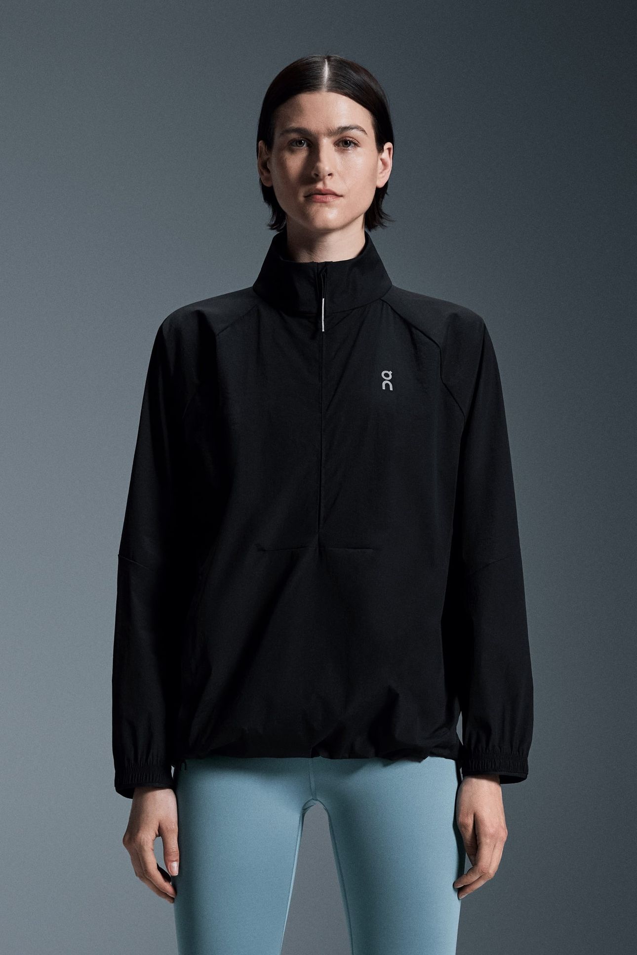 ALL-DAY 1/2 ZIP JACKET 1 BLACK 7