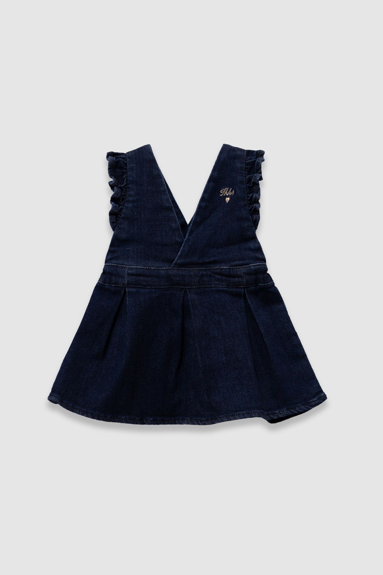 BABY GIRLS’ DENIM DRESS AND T-SHIRT OUTFIT 5