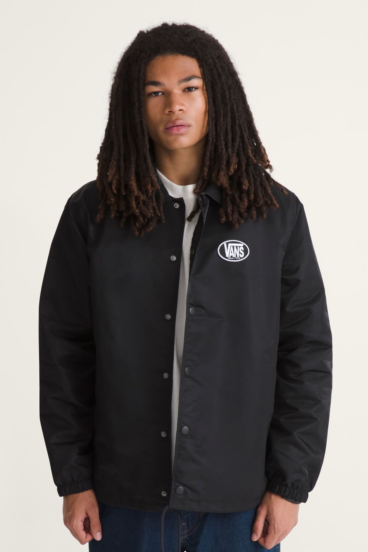 TORREY NYLON COACHES JACKET 2.0 BLACK 1
