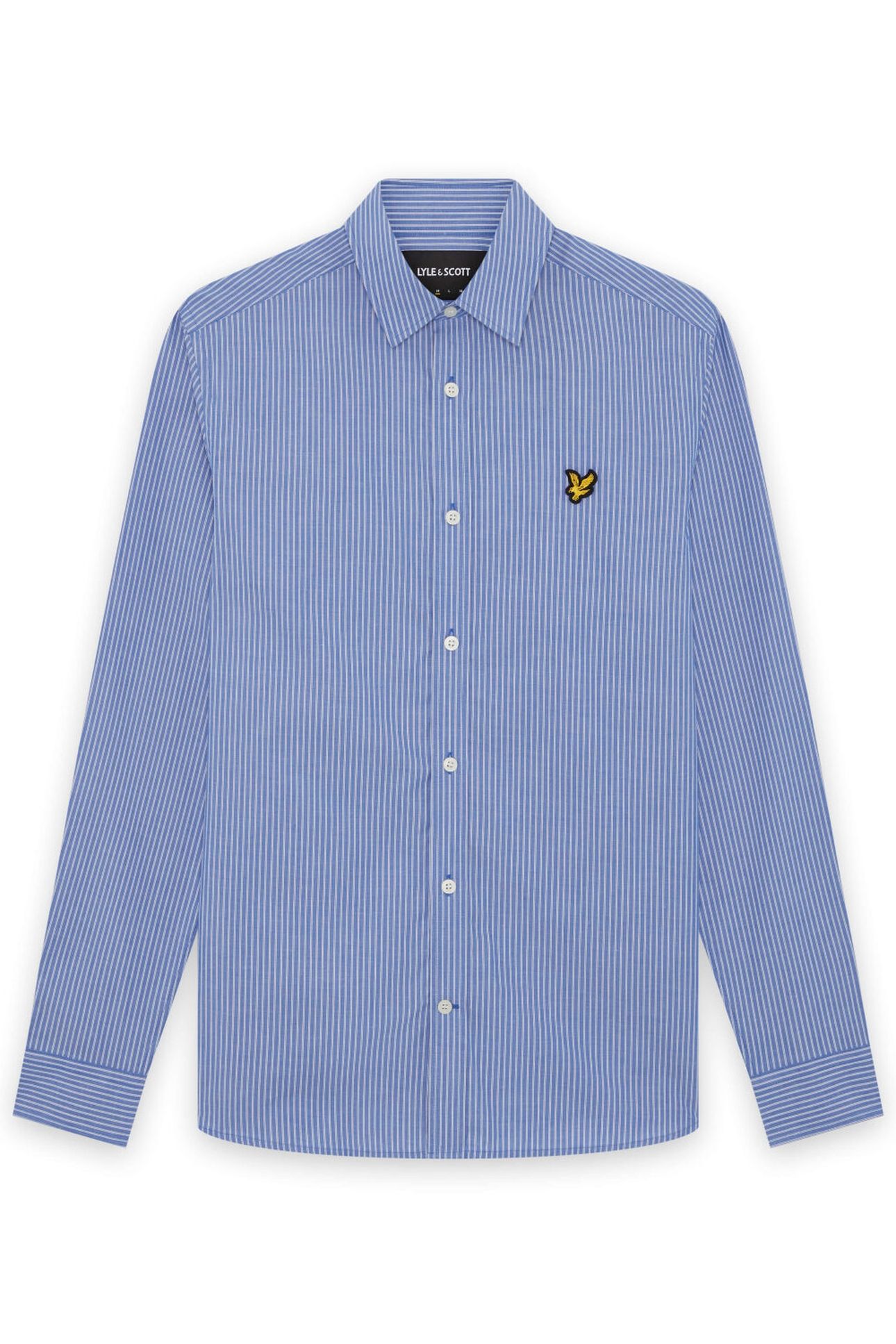 TWIN STRIPE SHIRT LUCID BLUE/WHITE 4