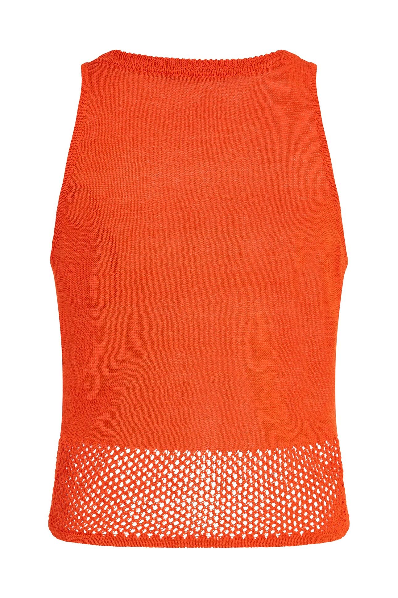 CROCHET KNIT TOP TANGERINE TANGO 2