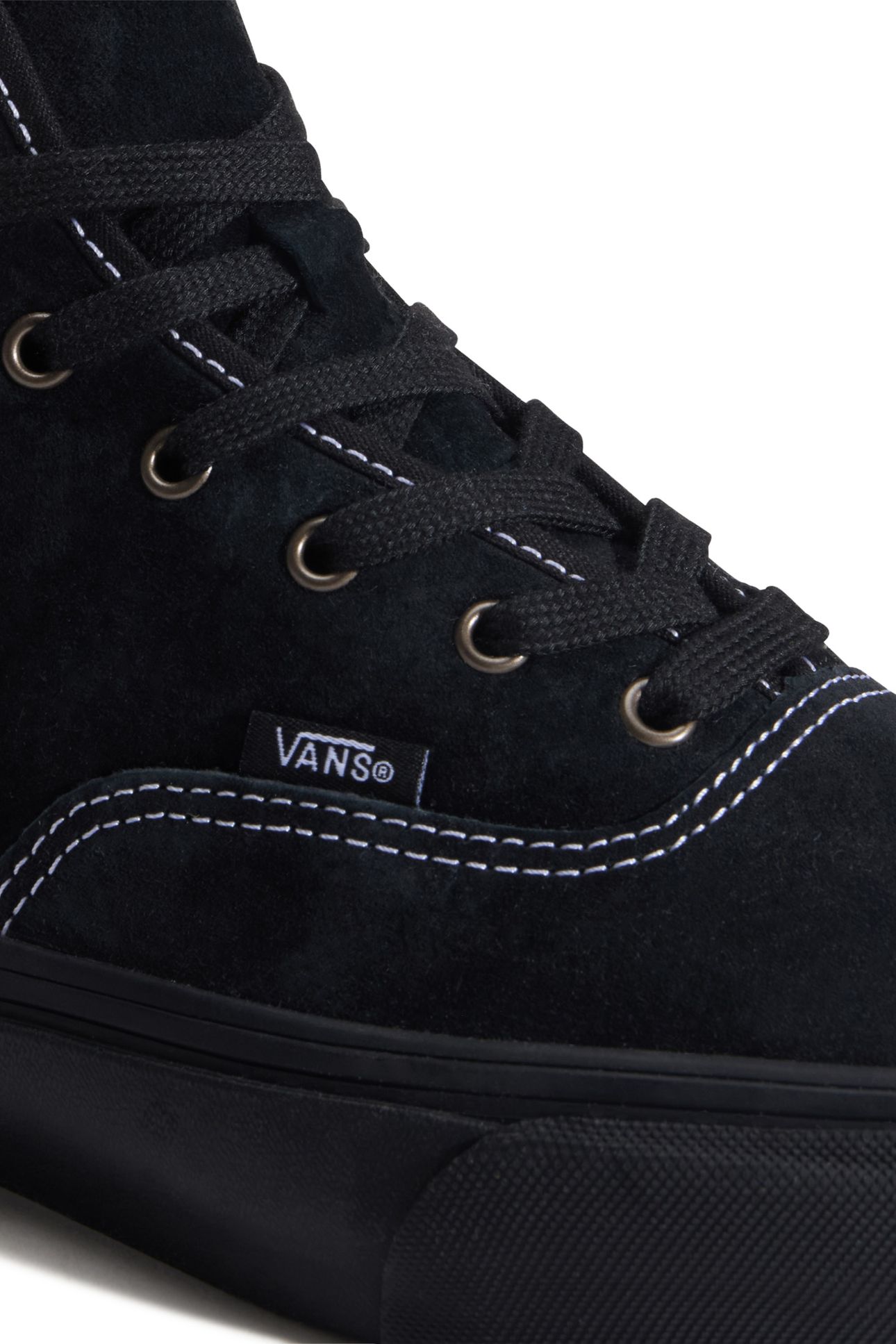 UNISEX AUTHENTIC HI 2.0 PIG SUEDE BLACK/BLACK 5