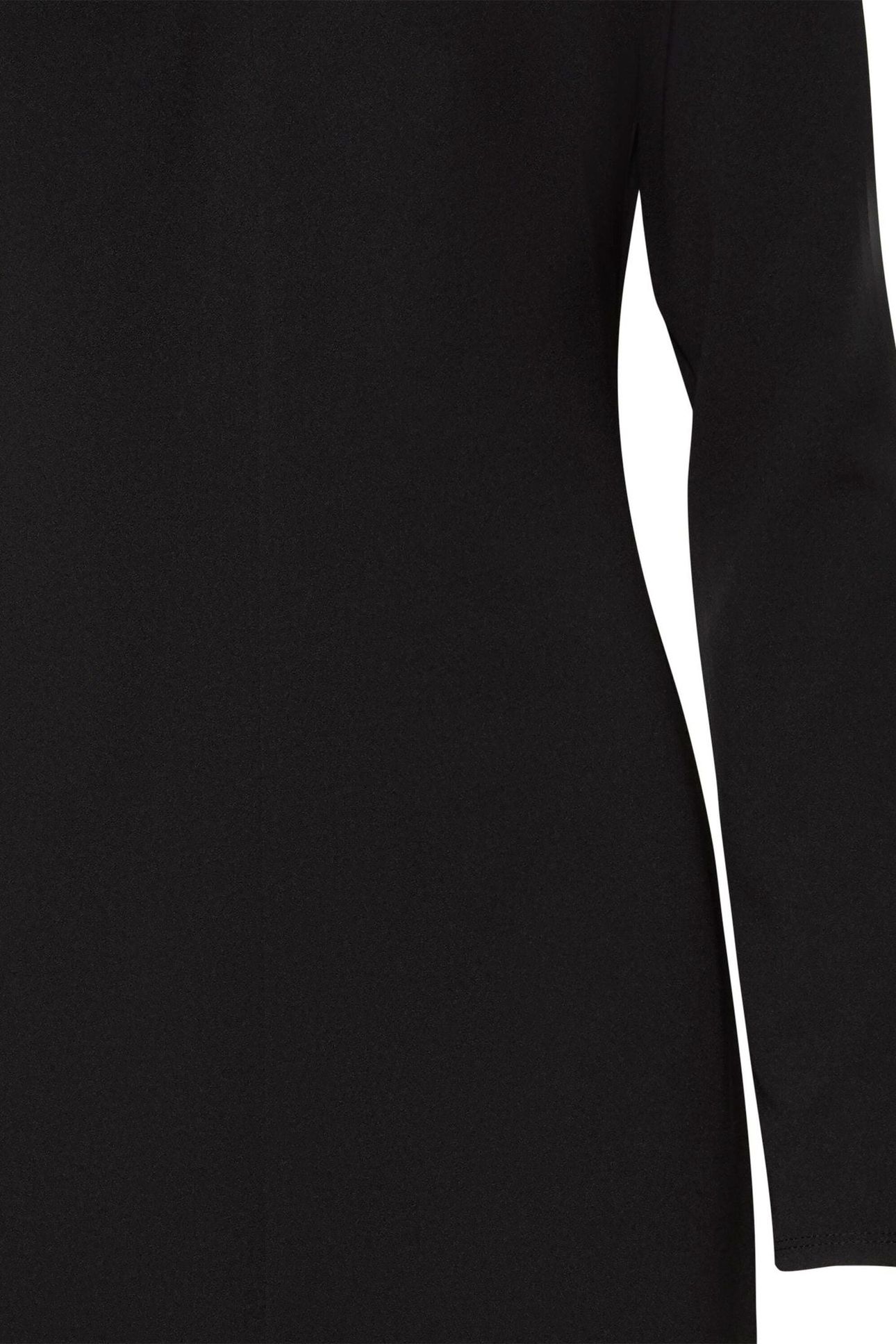 STRETCH CREPE DRESS BLACK 3