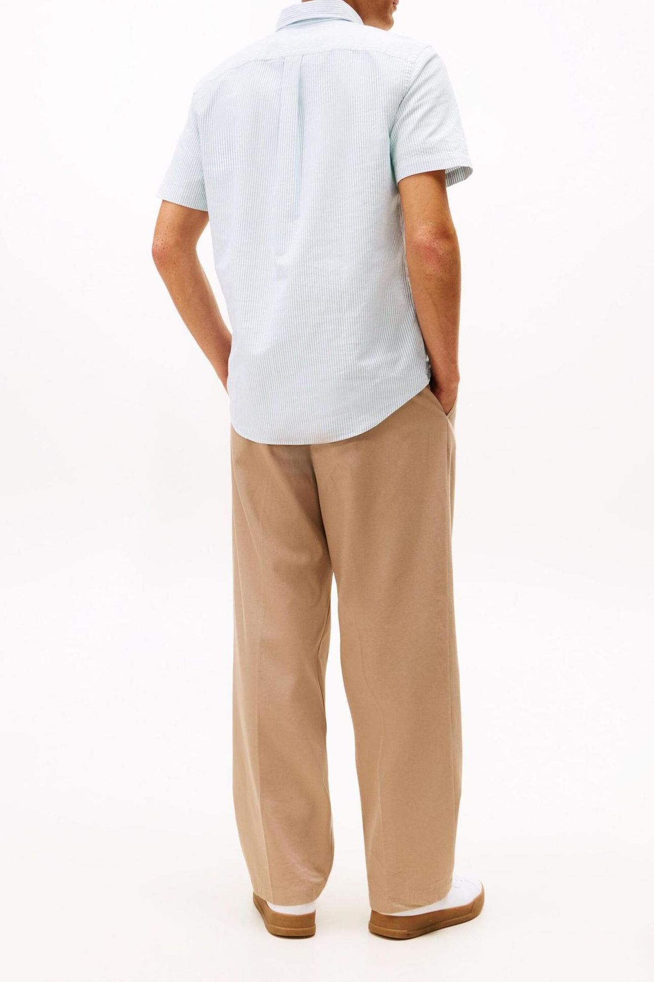 HERITAGE OXF SHIRT DEEP OCEAN/STRIPE 3