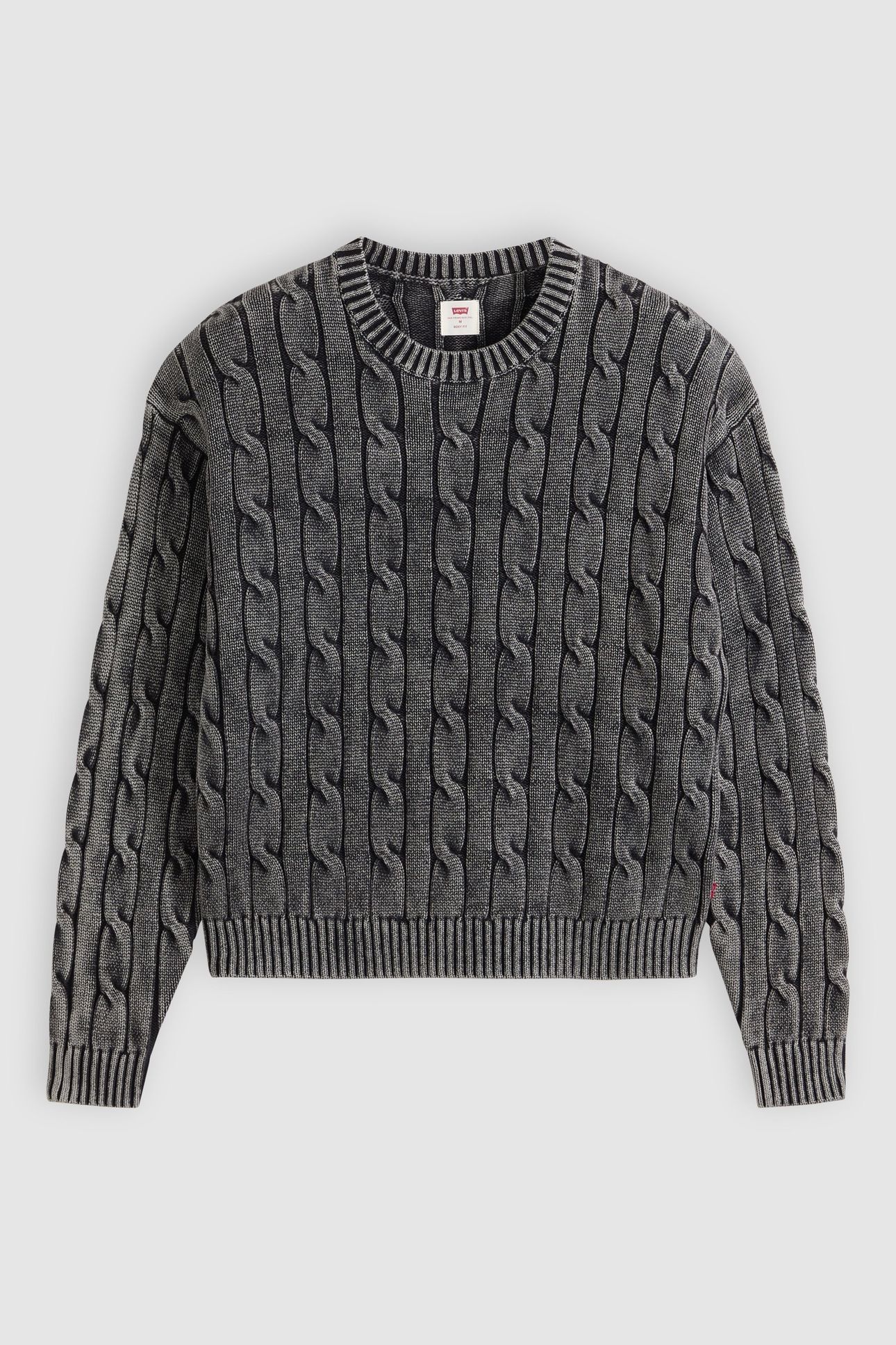 CARMEL CABLE CREWNECK SWEATER 7